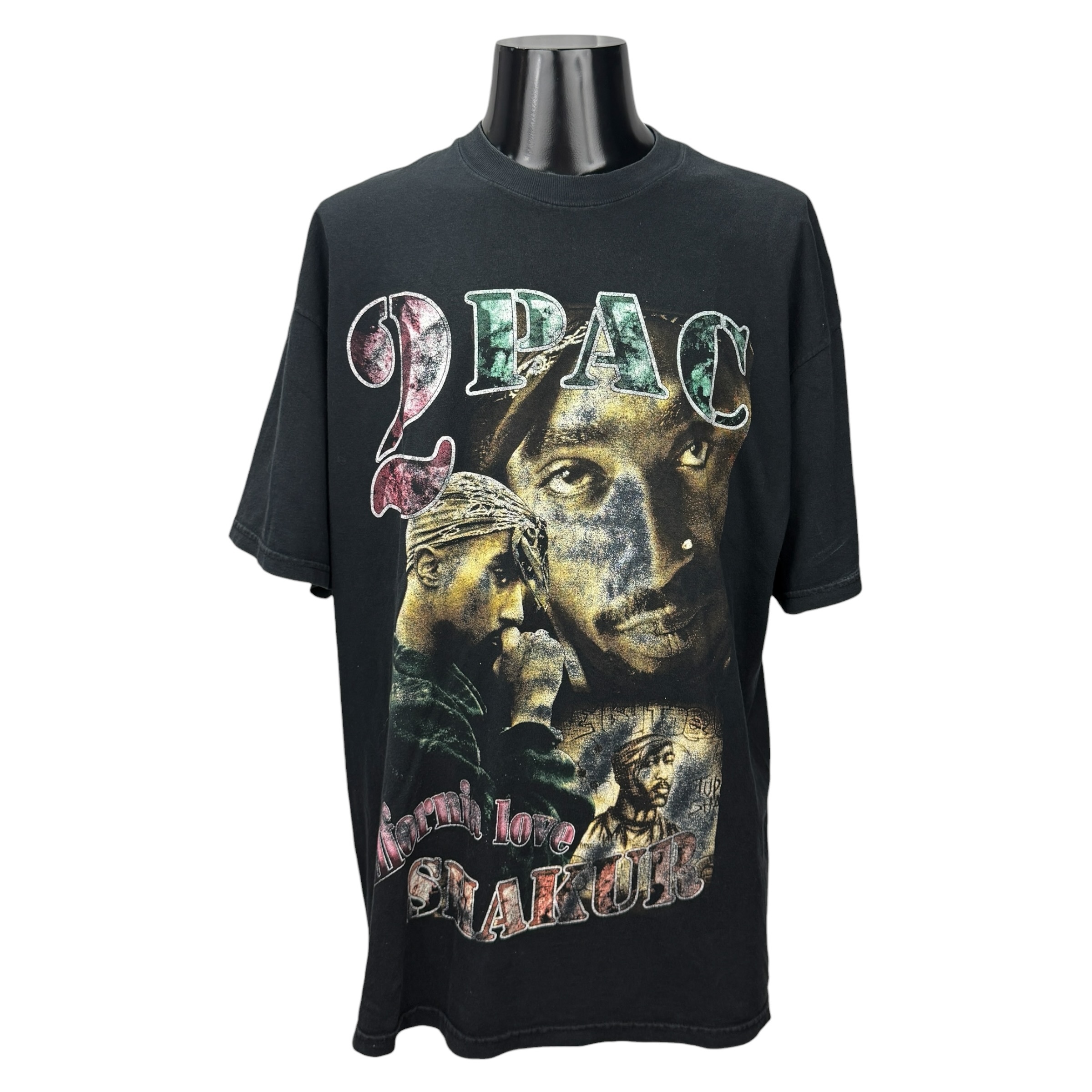 【2PAC】2パック “I AIN’T MAD AT CHA” 00’s Vintage Tシャツ