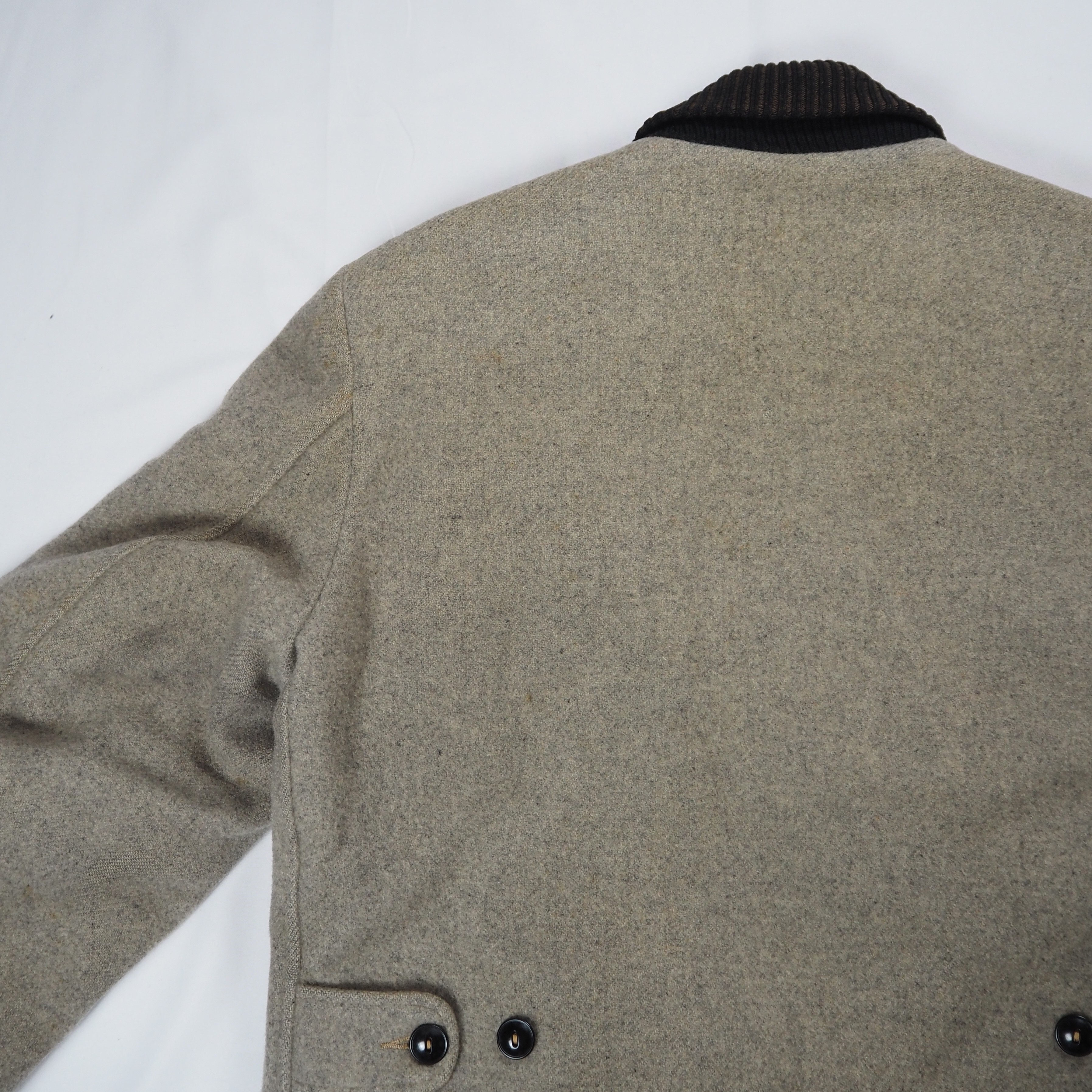 【9/23 20:00入荷】50's Woolrich ファラオジャケット グレー×ブラック の画像 15