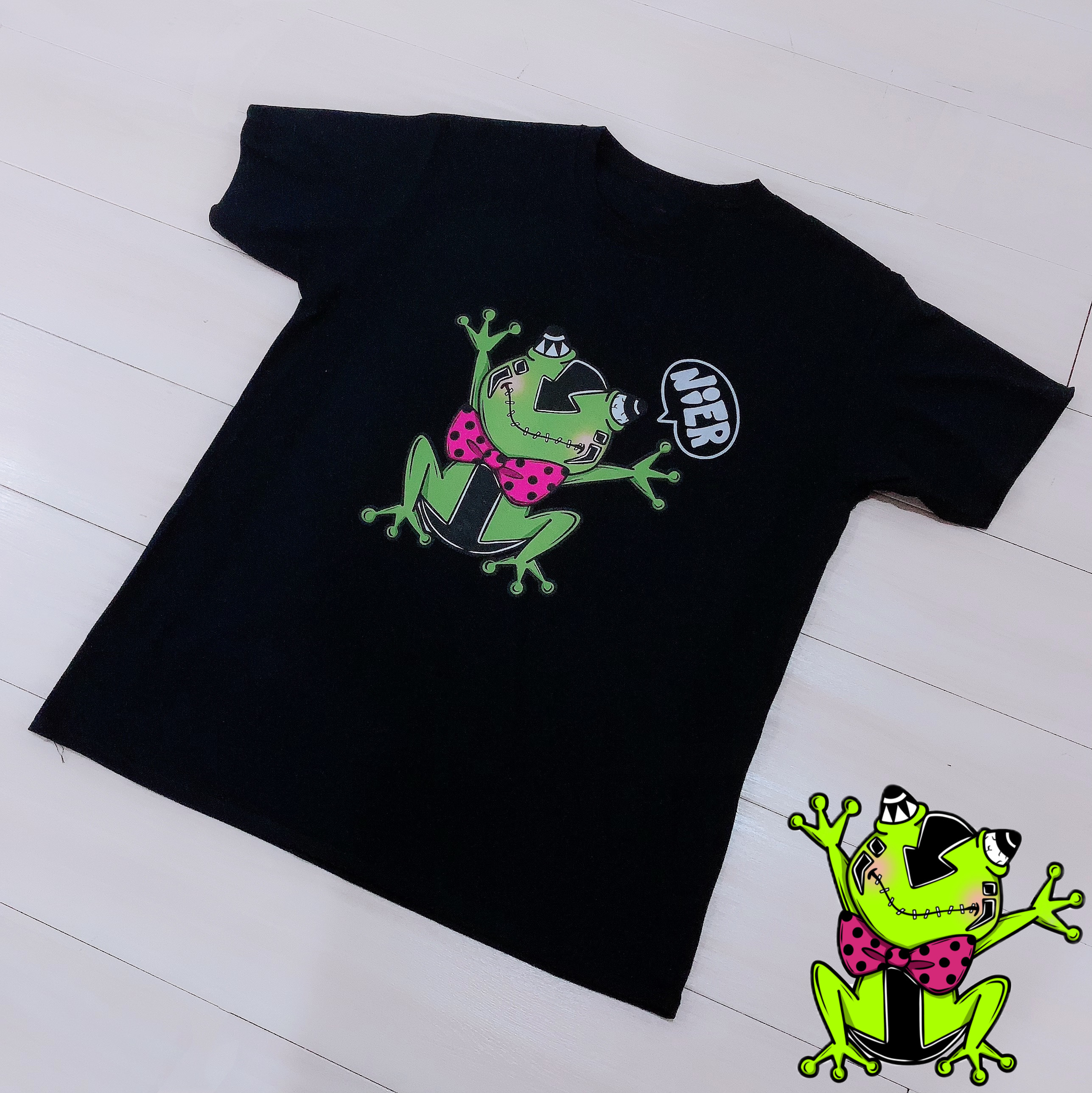 ブル君black Cutsew Nier ブル君black Cutsew Nier