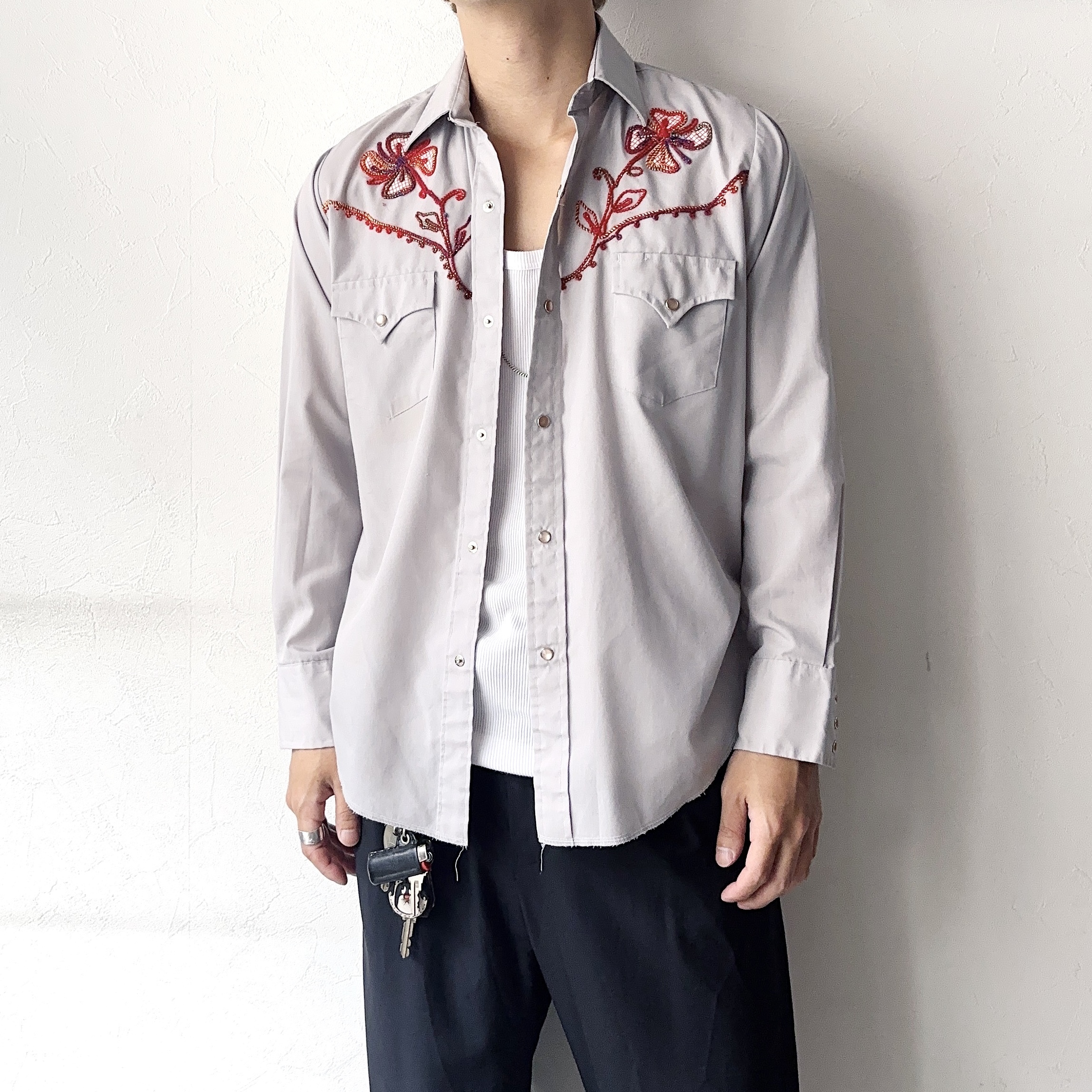 Vintage 70's【Champion Westerns】Western Shirt の画像 3