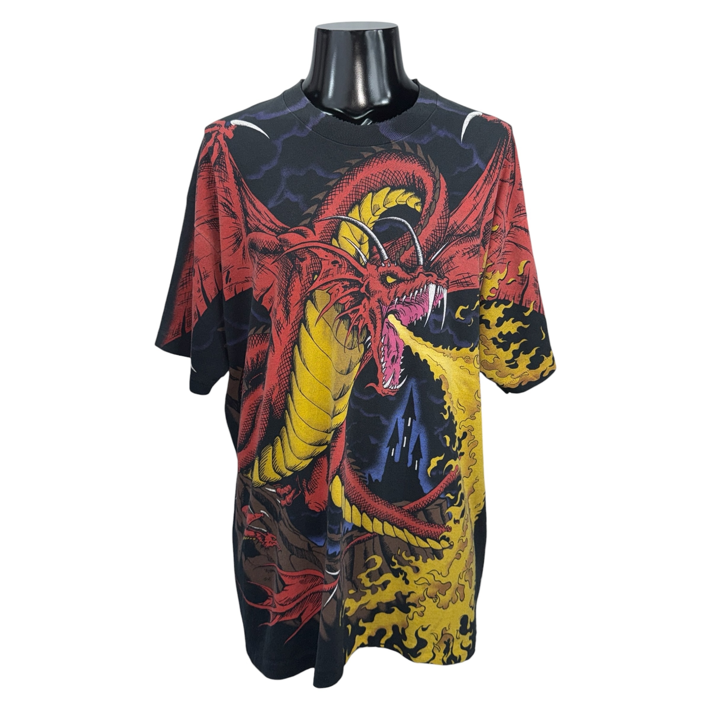 【LIQUID BLUE】リキッド・ブルー “DRAGON & KNIGHT” 90’s Vintage Tシャツ
