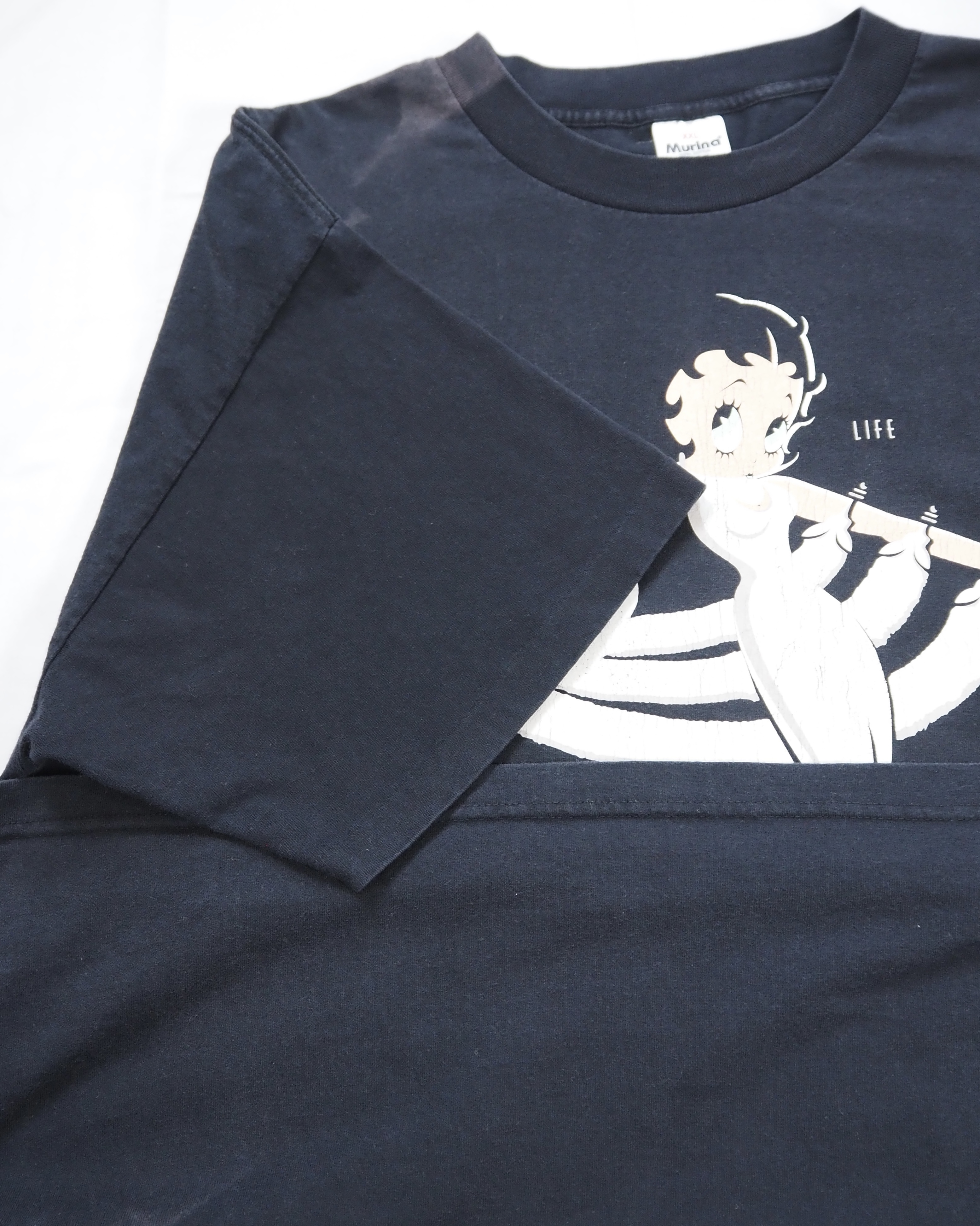 90’s ベティ Tシャツ XXL サンフェード の画像 8