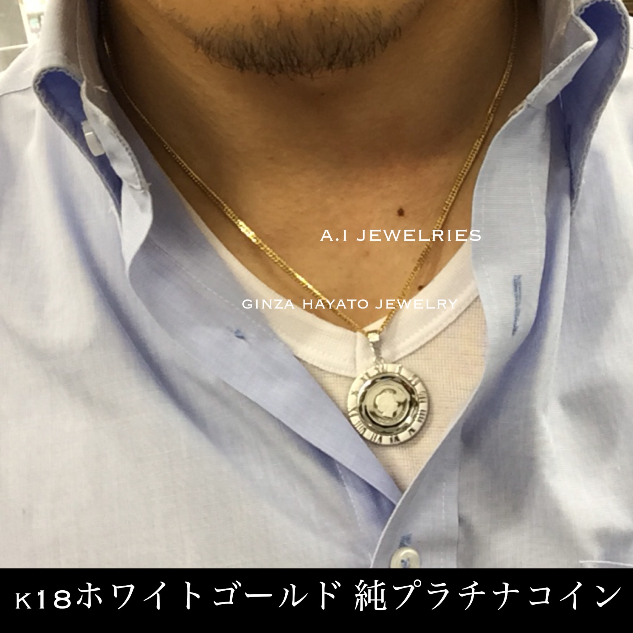 K18wg 18金ホワイトゴールド Pt1000 純プラチナ コイン 1 25オンス ペンダント 新品 本物 資産 A I Jewelries エイアイジュエリーズ K18wg 18金ホワイトゴールド Pt1000 純プラチナ コイン 1 25オンス ペンダント 新品 本物 資産 A I Jewelries エイアイジュエリーズ