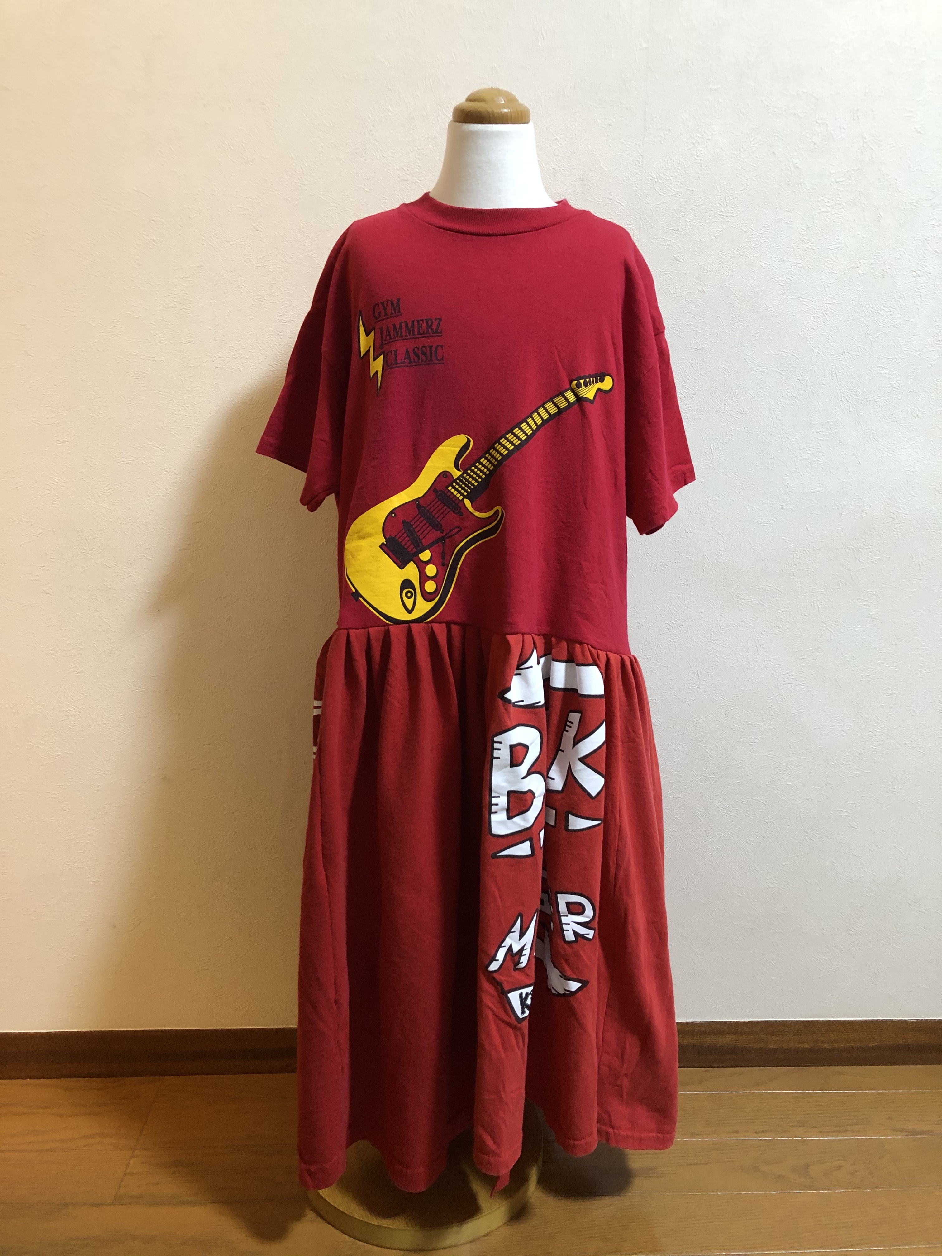 子供服 リメイク ワンピース 古着 リメイク Remake Akuronremake