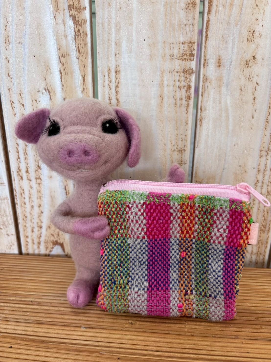 さをり織リミニポーチ