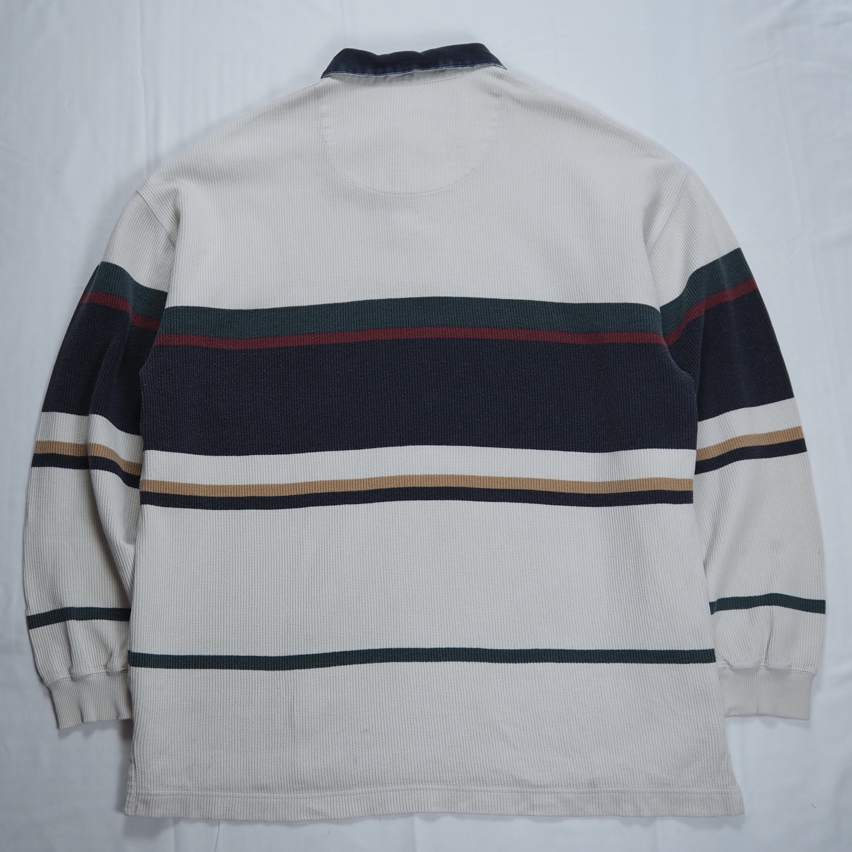 90’s Eddie Bauer 長袖ポロ Lサイズ の画像 10
