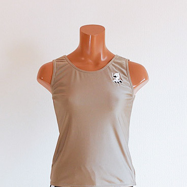 単品 レディース タンクトップ型水着 ベージュ Wl 02gt Wacco ワッコ おやこの水着 公式