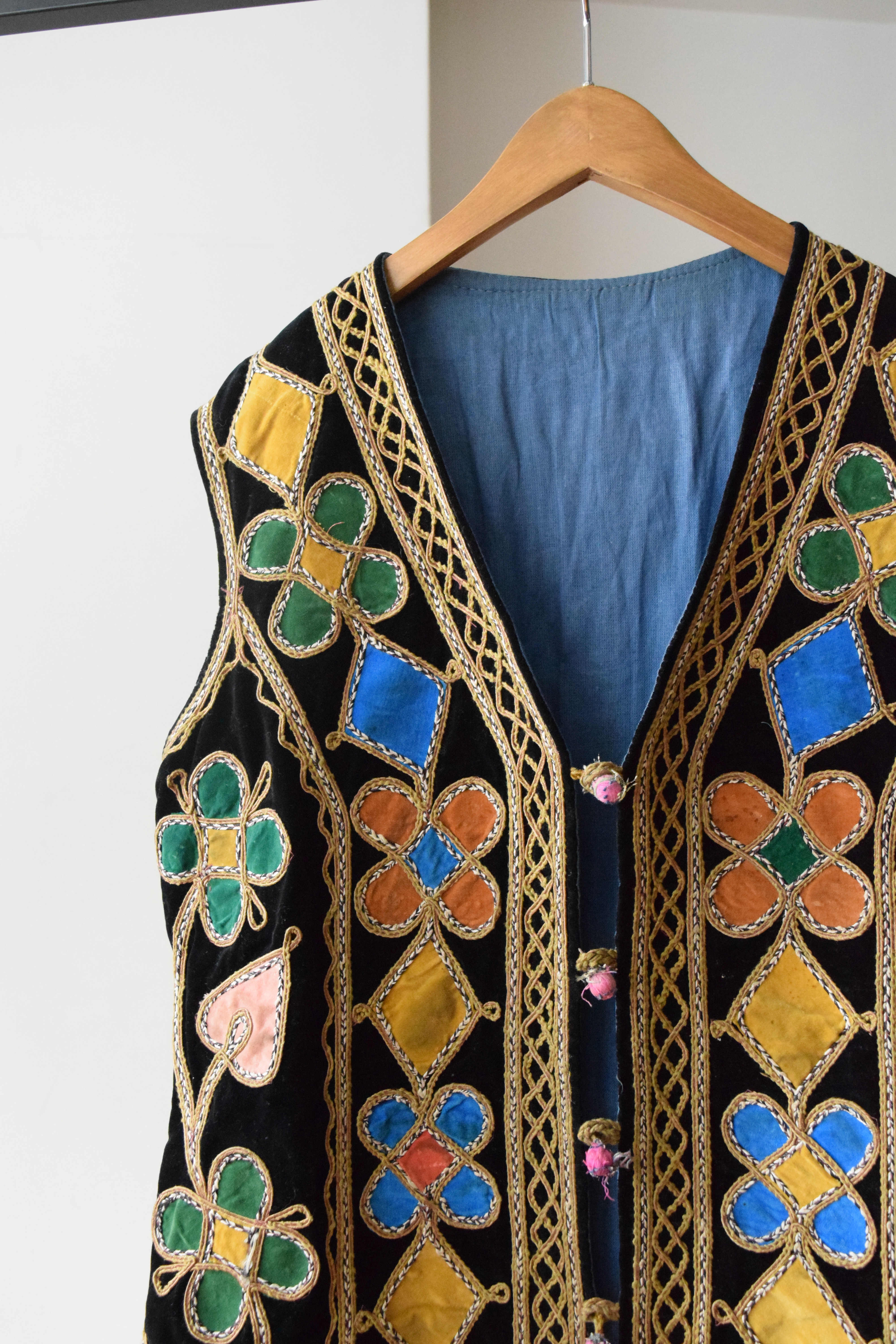 60s Turkey's Hand made vest の画像 2