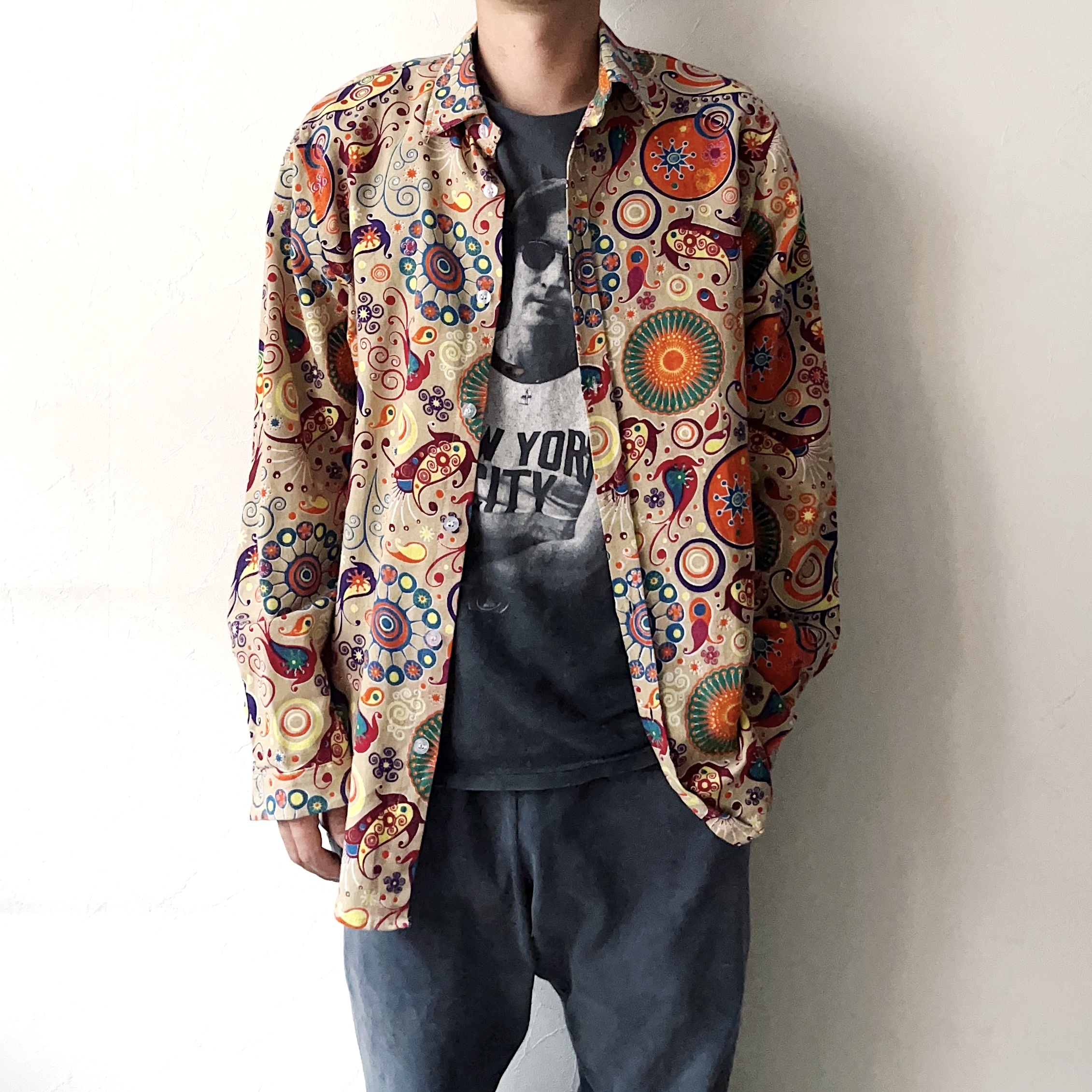 Vintage Patterned Shirt の画像 3