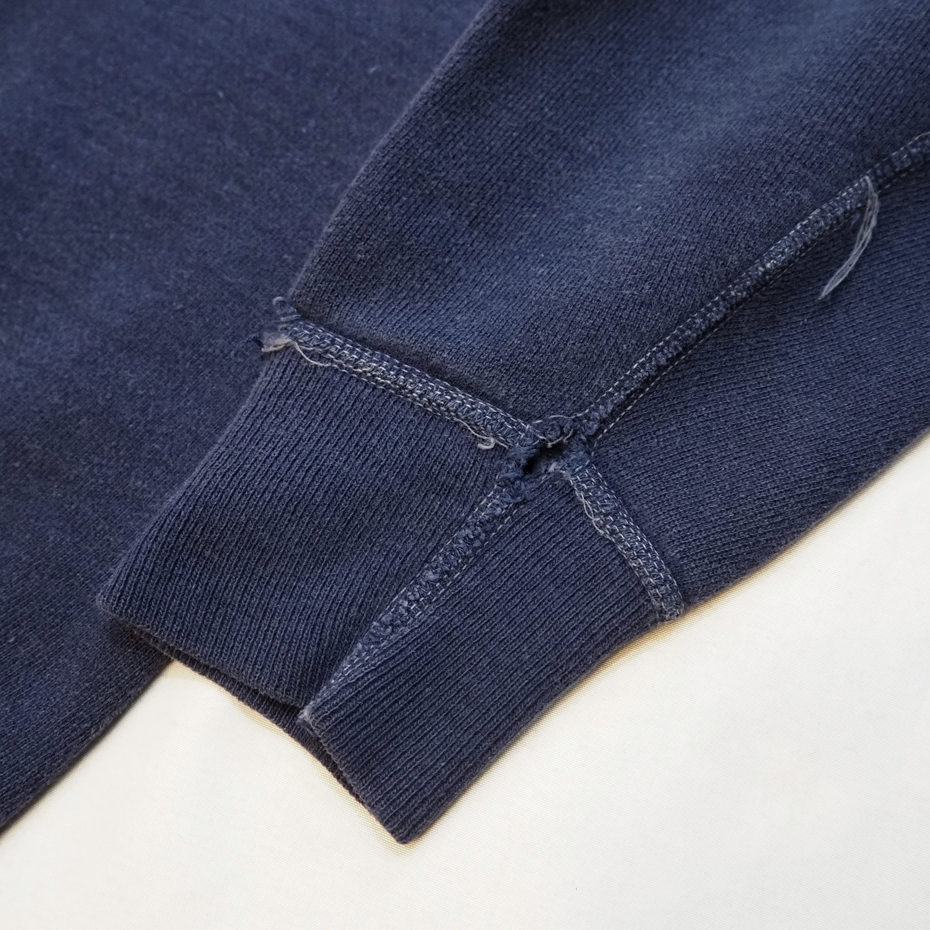 60’s Hanes ヴィンテージスウェット ネイビー の画像 15