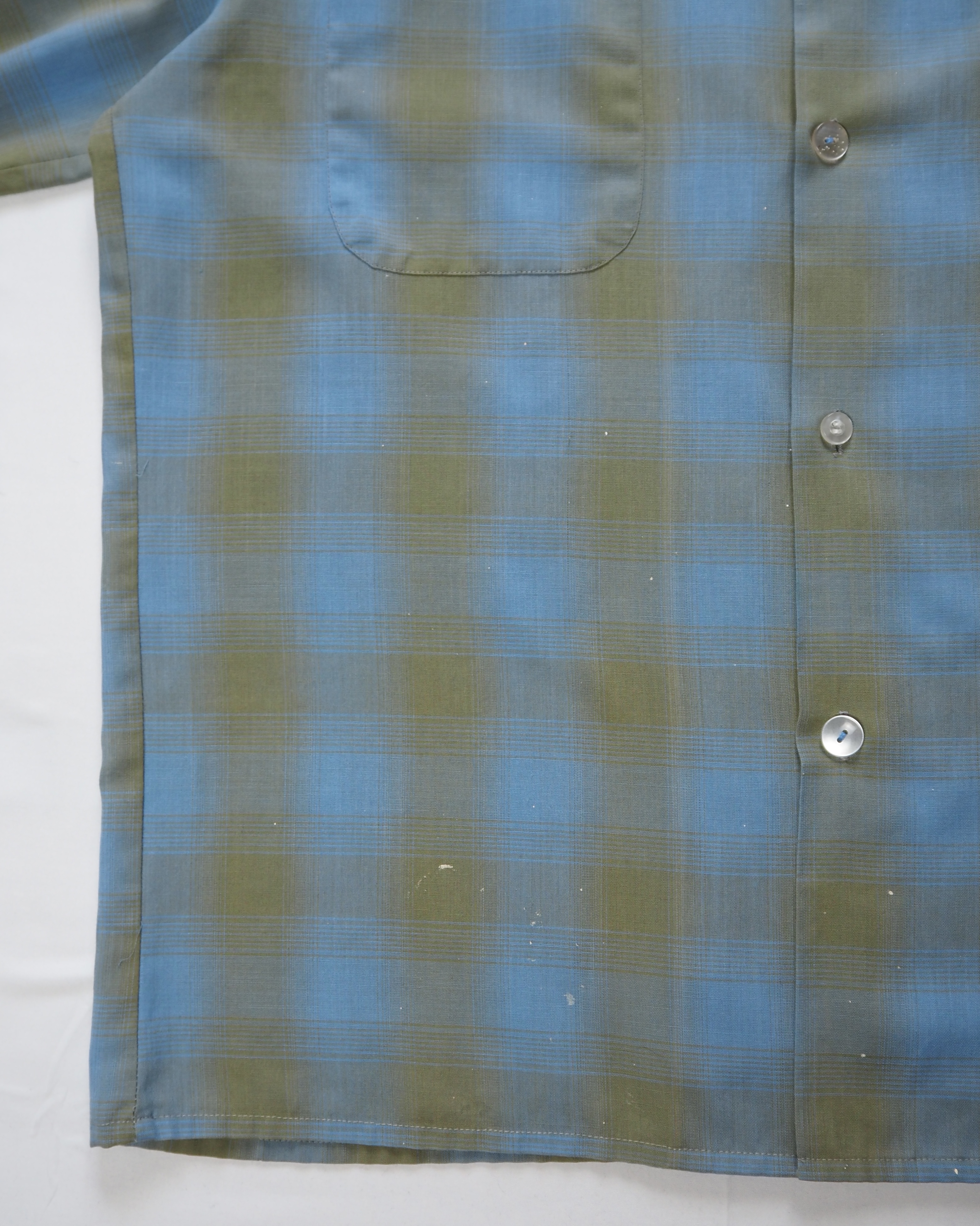 60’s McGregor オンブレシャツ ポリコットン の画像 10