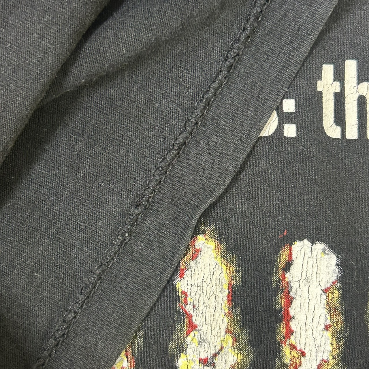 NINE INCH NAILS ナインインチネイルズ The Downward Spiral バンドT ALL SPORTボディ ブラック ヴィンテージ 古着 ロックT XL の画像 9