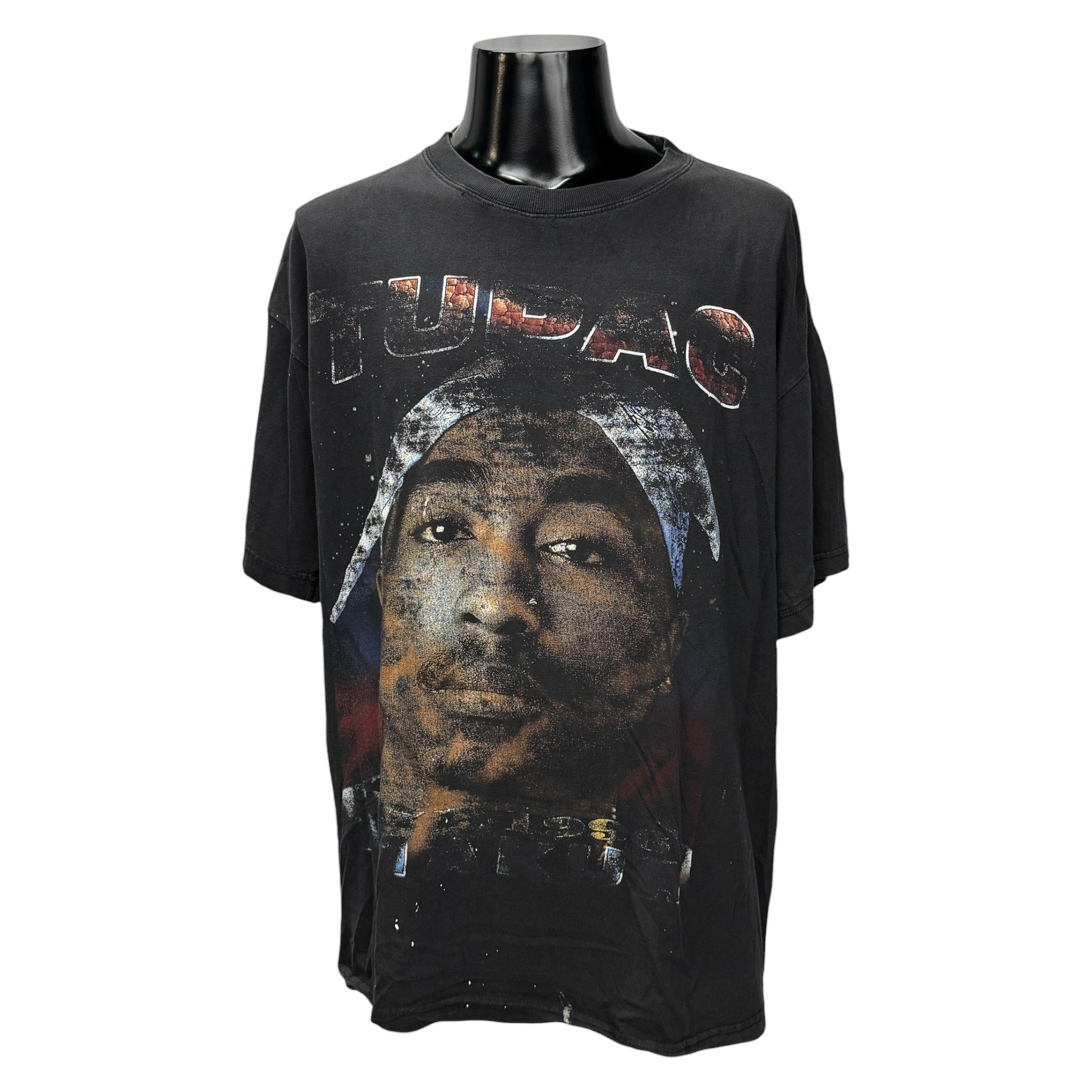 【2PAC】2パック “MAKAVELI AGAINST ALL ODDS” RAPtee Vintage Tシャツ