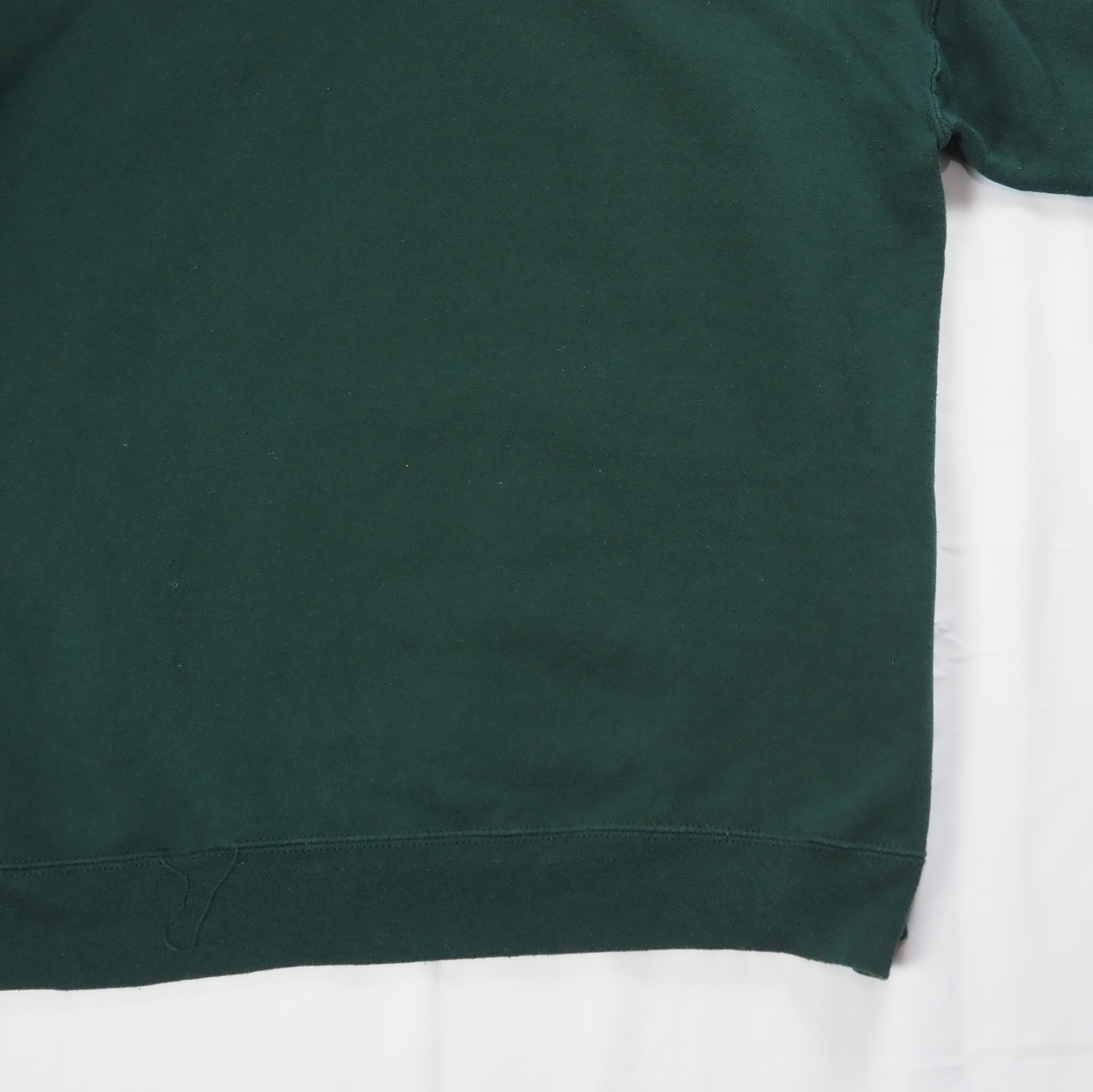 00's Thrasher フーディ フレイムロゴ グリーン Sサイズ の画像 14
