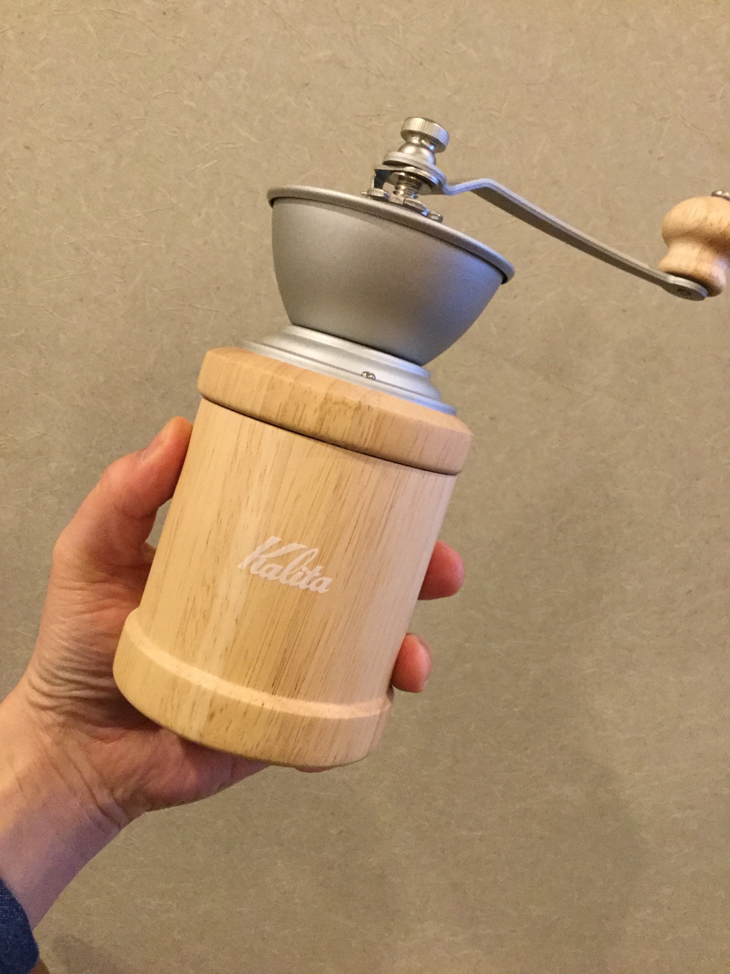 Kalita コーヒーミルkh 3 ナチュラル マホロバ珈琲堂 Webshop Kalita コーヒーミルkh 3 ナチュラル マホロバ珈琲堂 Webshop