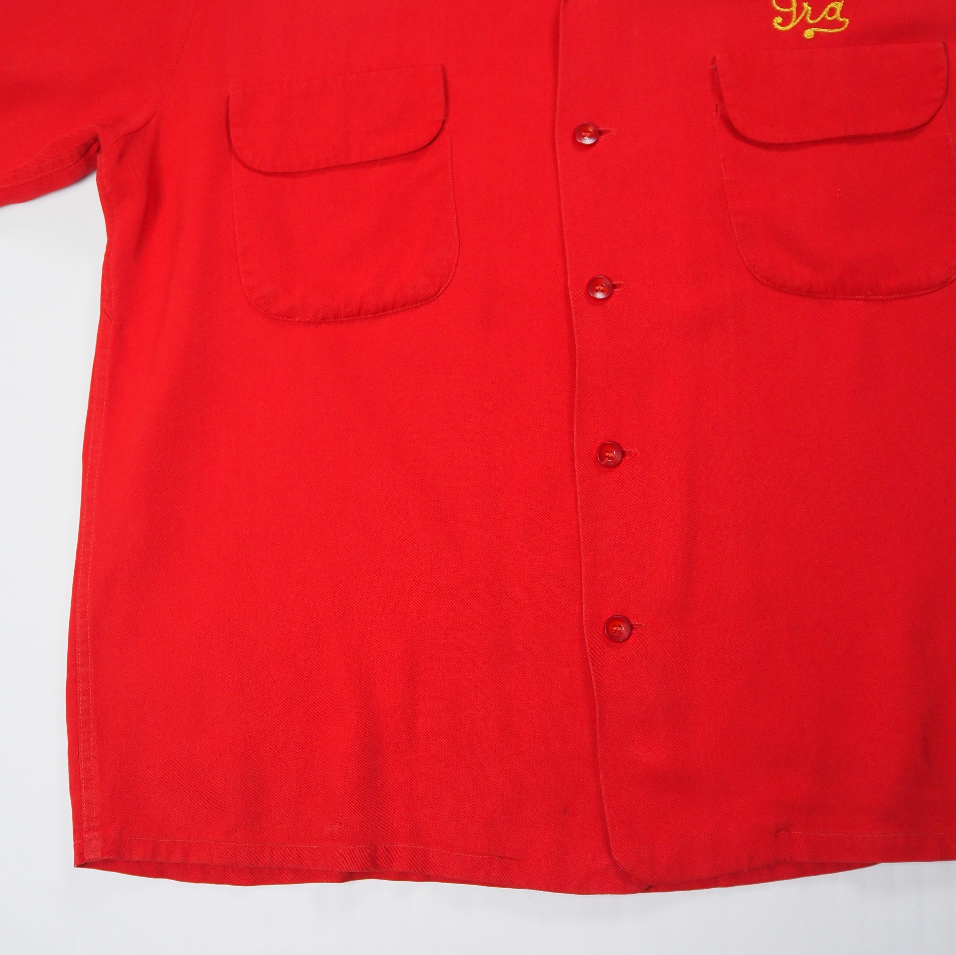 【9/19(土) 入荷商品】50's レーヨンシャツ チェーンステッチ の画像 15