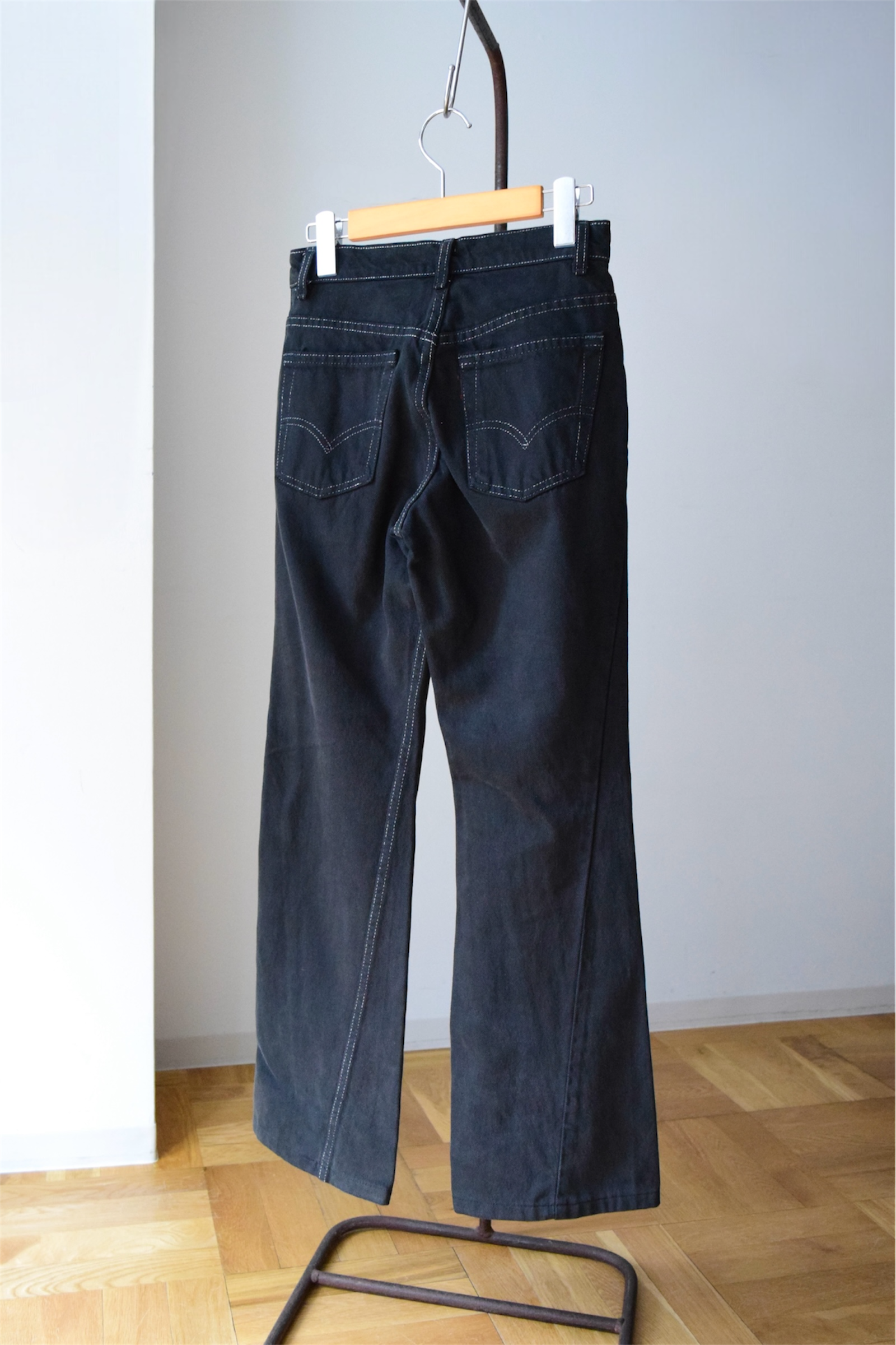 Levi’s 517 black denim pants の画像 5