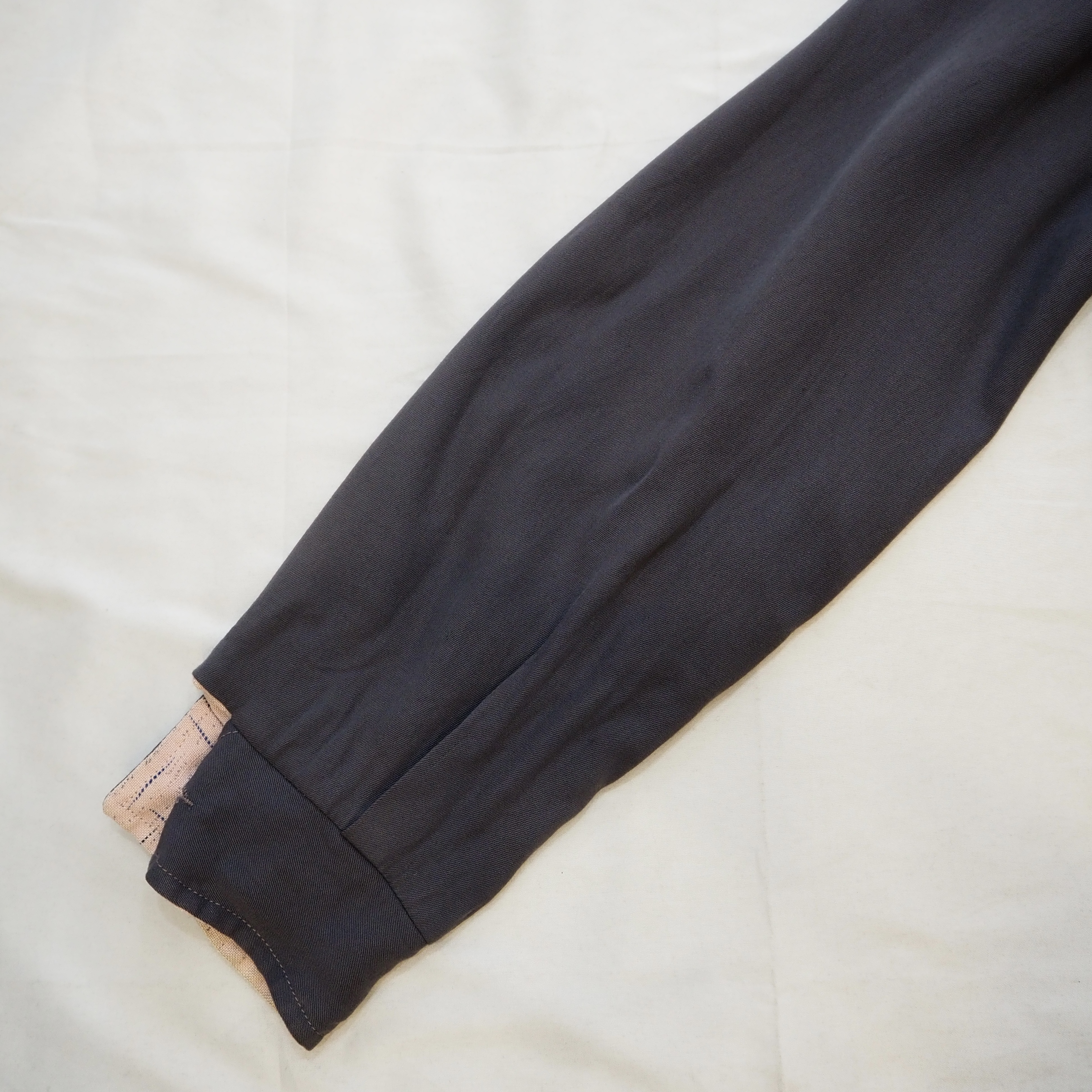 50’s Rayon Gab Jacket Pink & Gray の画像 17