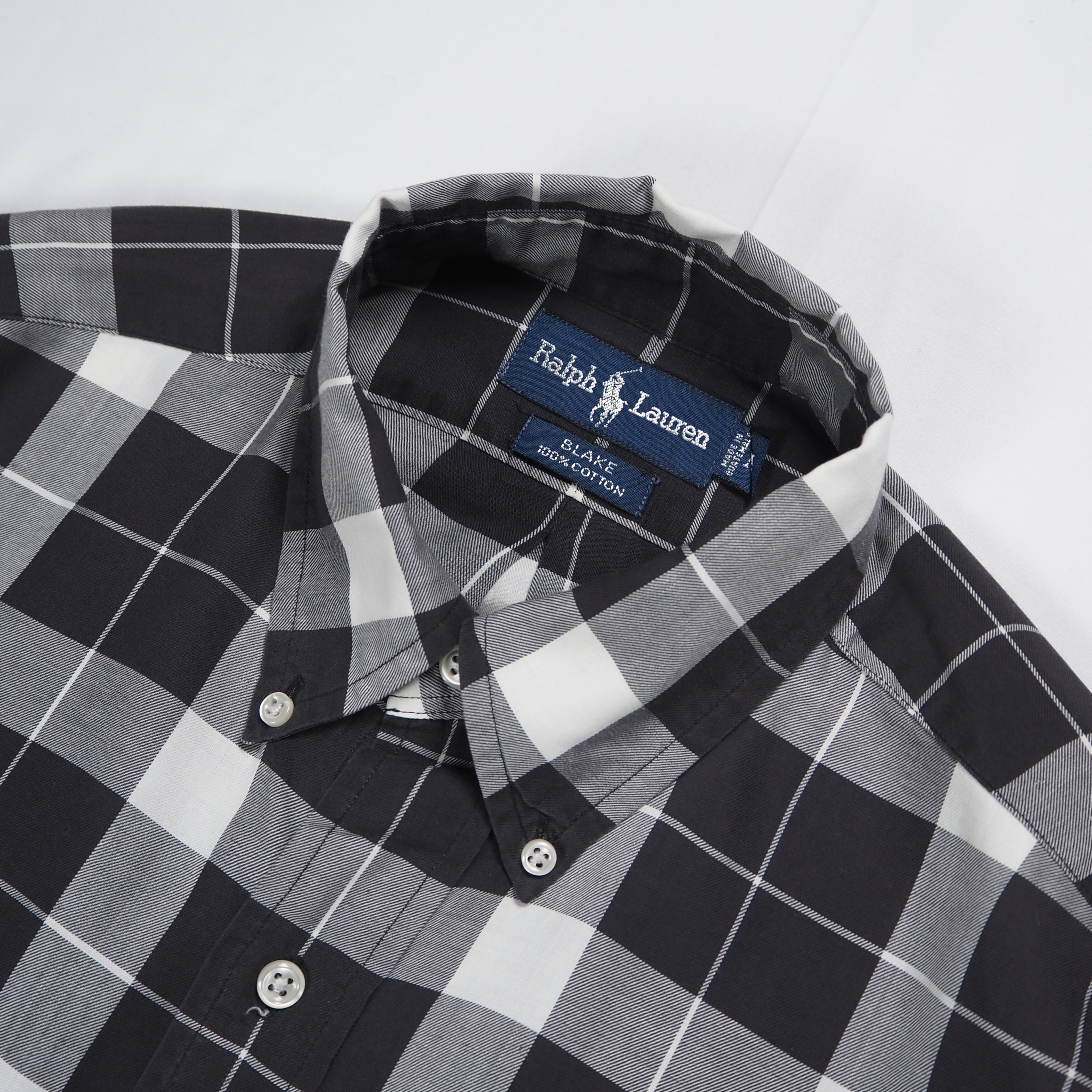 90’a Ralph Lauren Blake コットンシャツ Mサイズ の画像 2