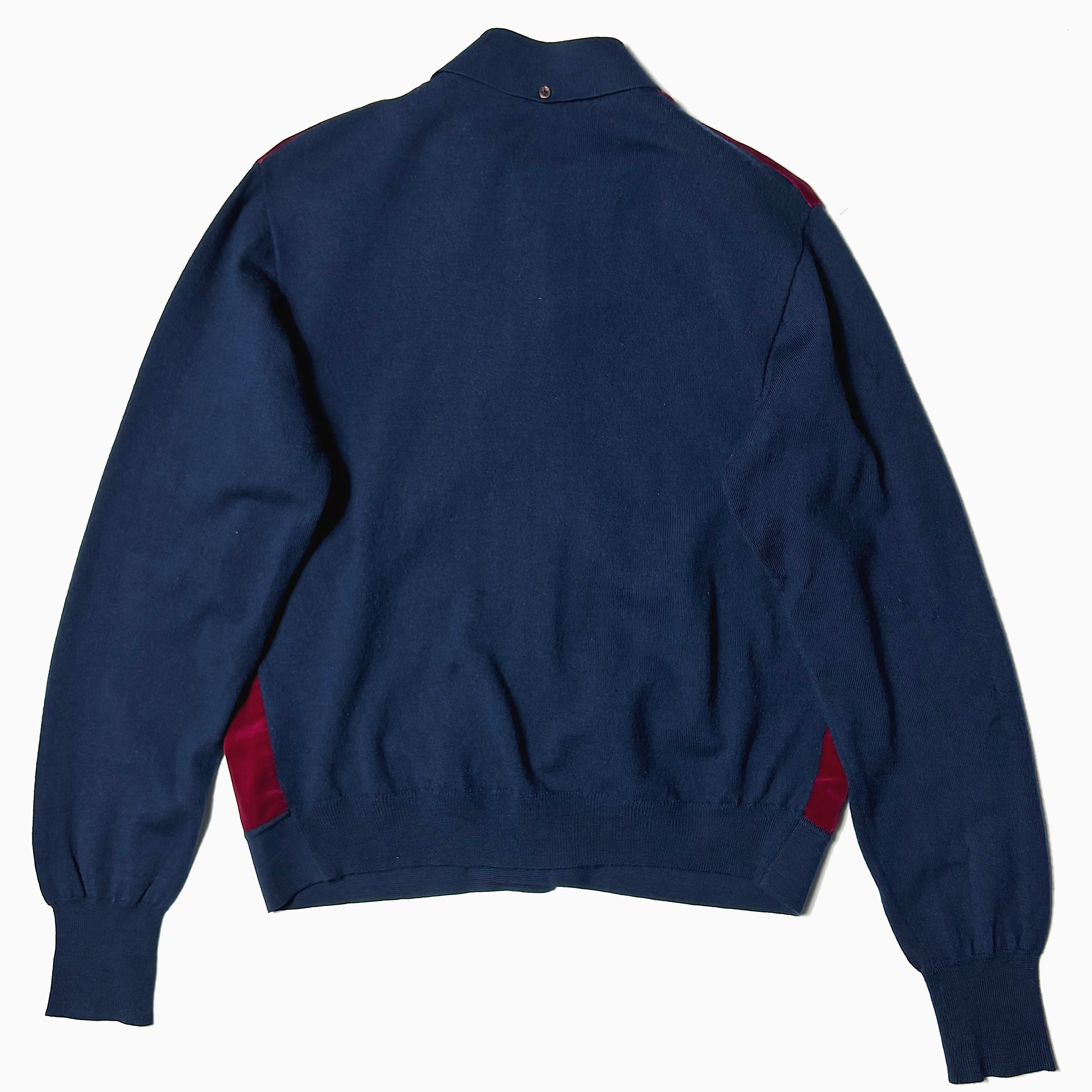 Vintage 60's Velvet Knit Shirt の画像 2