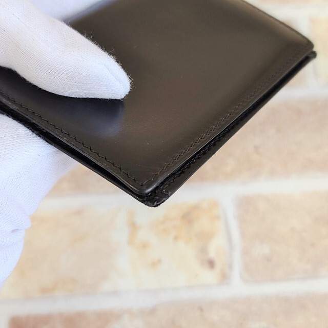 オールドグッチ レザー カードケース パスケース 名刺入れ ブラック イタリア製 グッチ Gucci ユニセックス 定期入れ Gypsophila