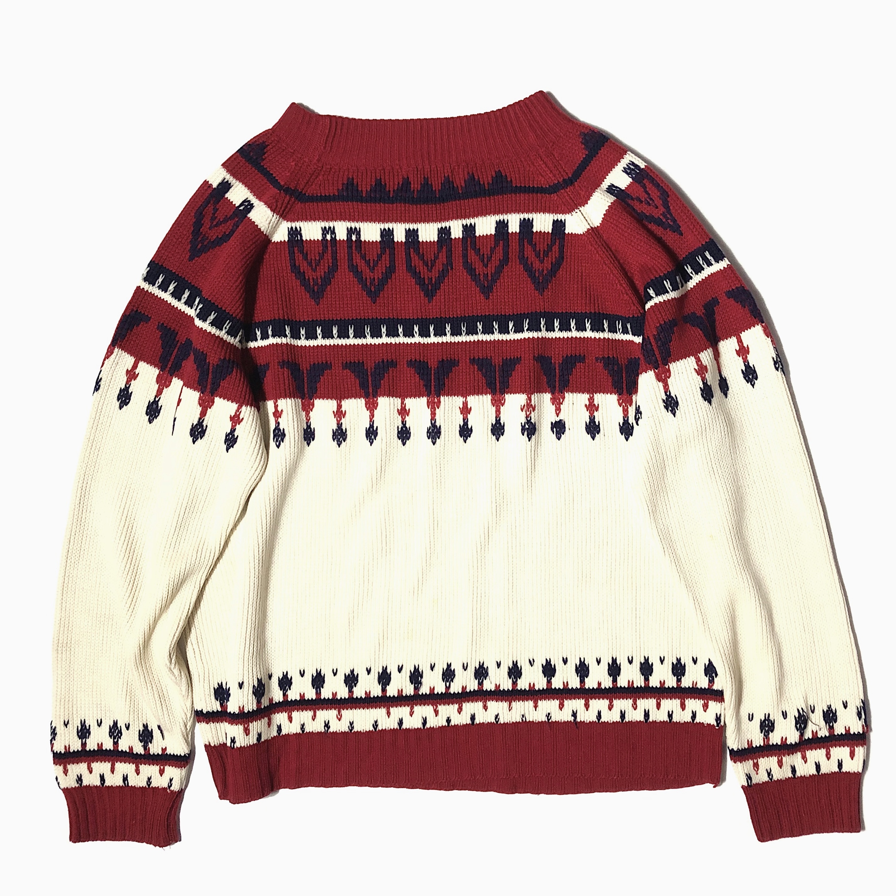Vintage 70's【JCPenney】Patterned Knit Sweater の画像 2