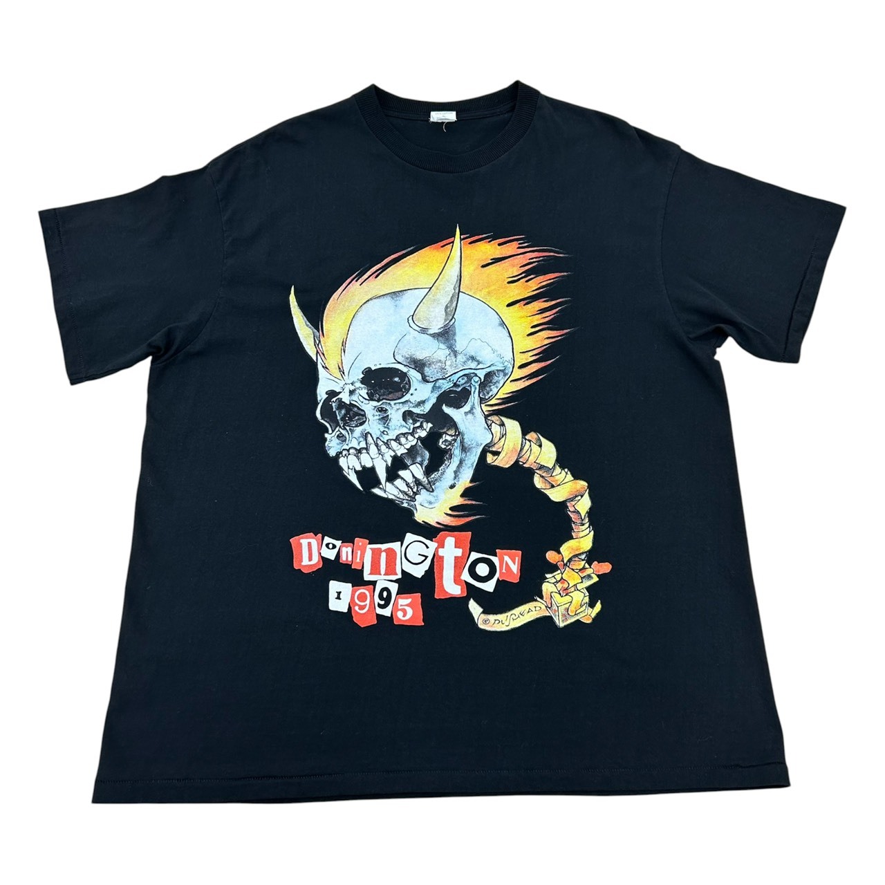 Metallica メタリカ “Donington 1995 Skull” T-Shirt Black / XL