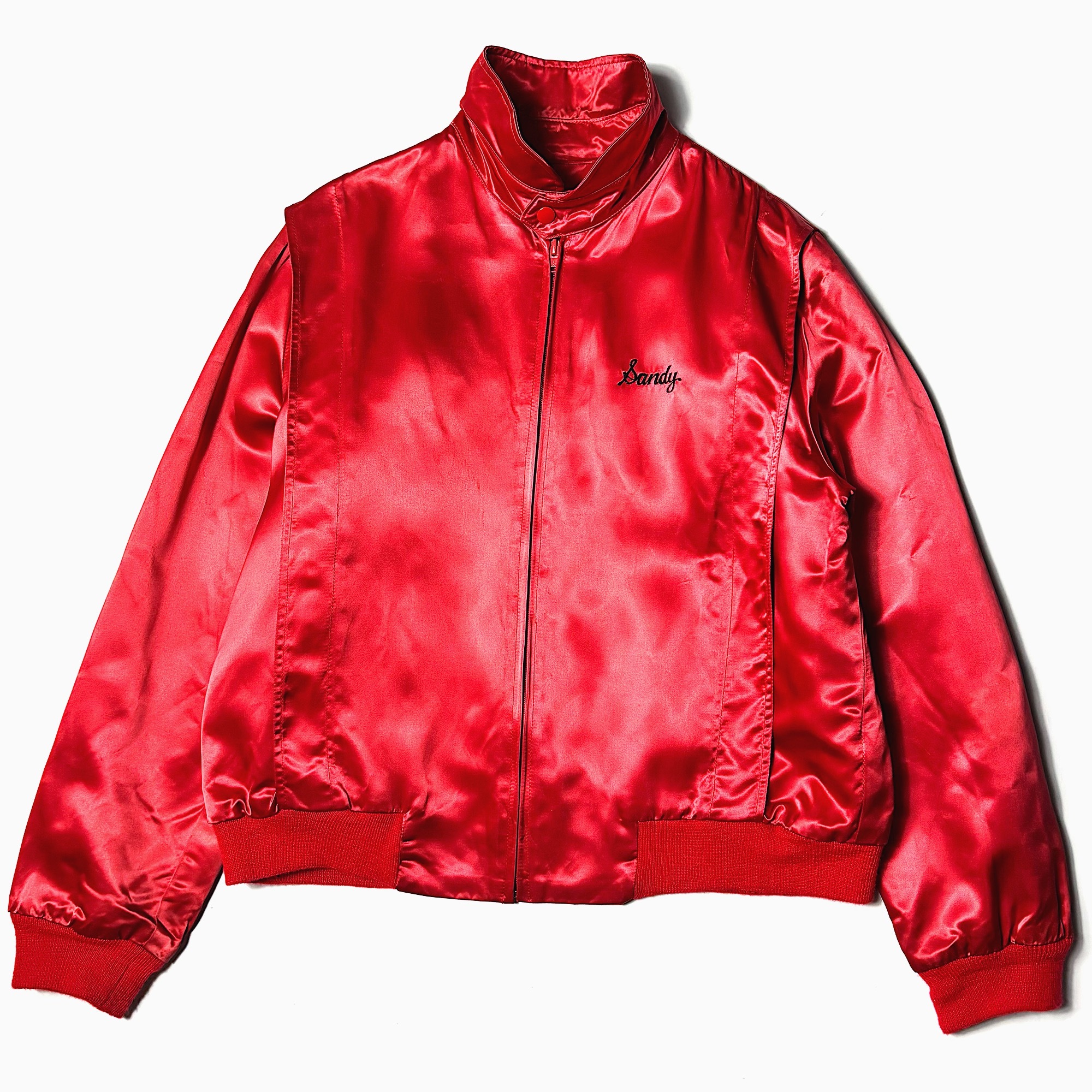 Vintage 80's【Revelation Rags】"The Hop" Satin Jacket の画像 3