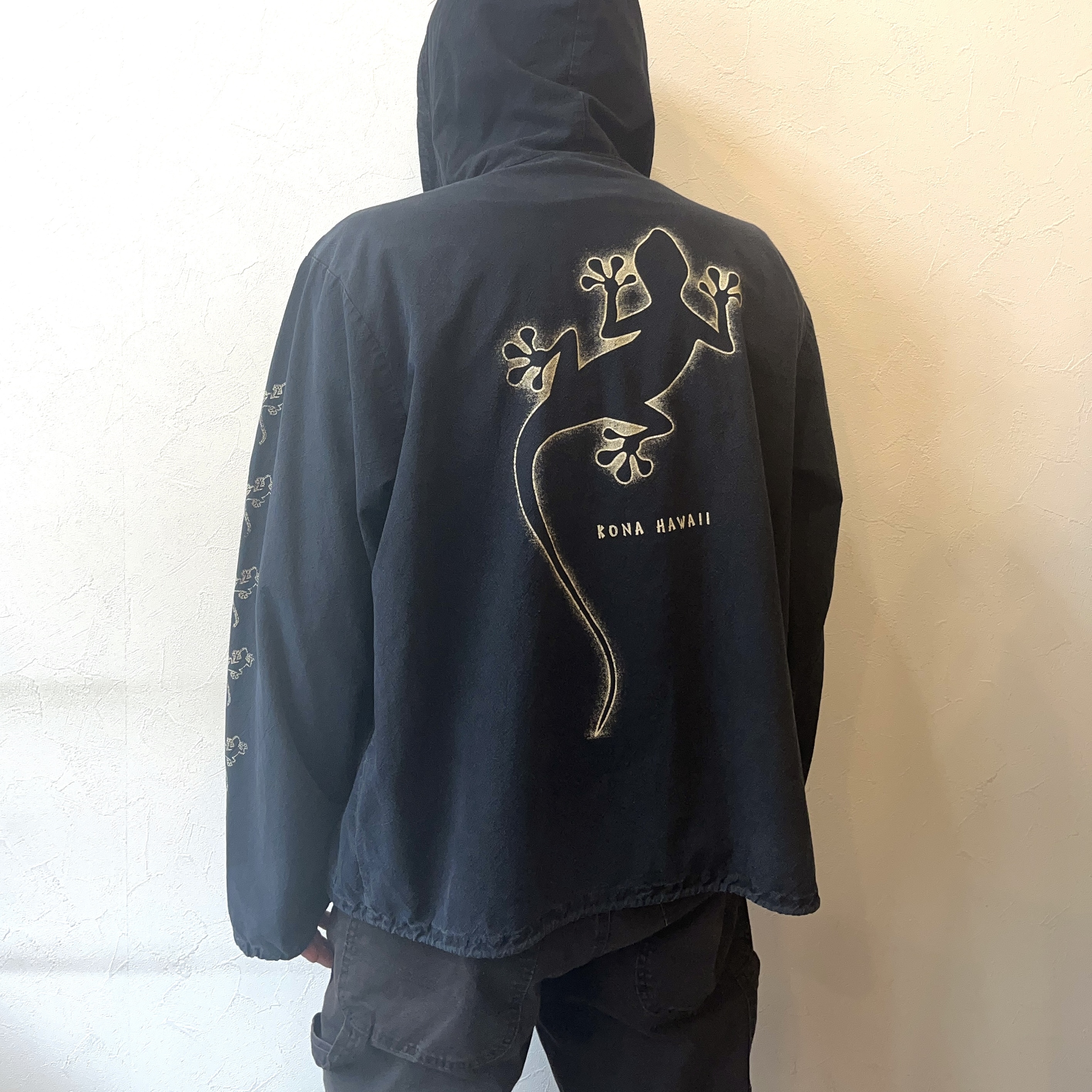 Vintage 90's【YACHTCLUB】"Lizard" Zip-up Hoodie の画像 4