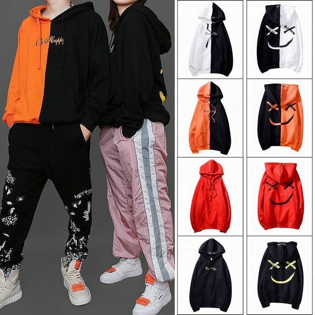 パーカー セパレート スマイル ストリート系 18ss Printed Smiley Hoodie Loose Tied Brand Men And Women Dct Value Rave Notice バリューレイヴノーティス 韓国ファッションやハワイアンジュエリーなど海外通販