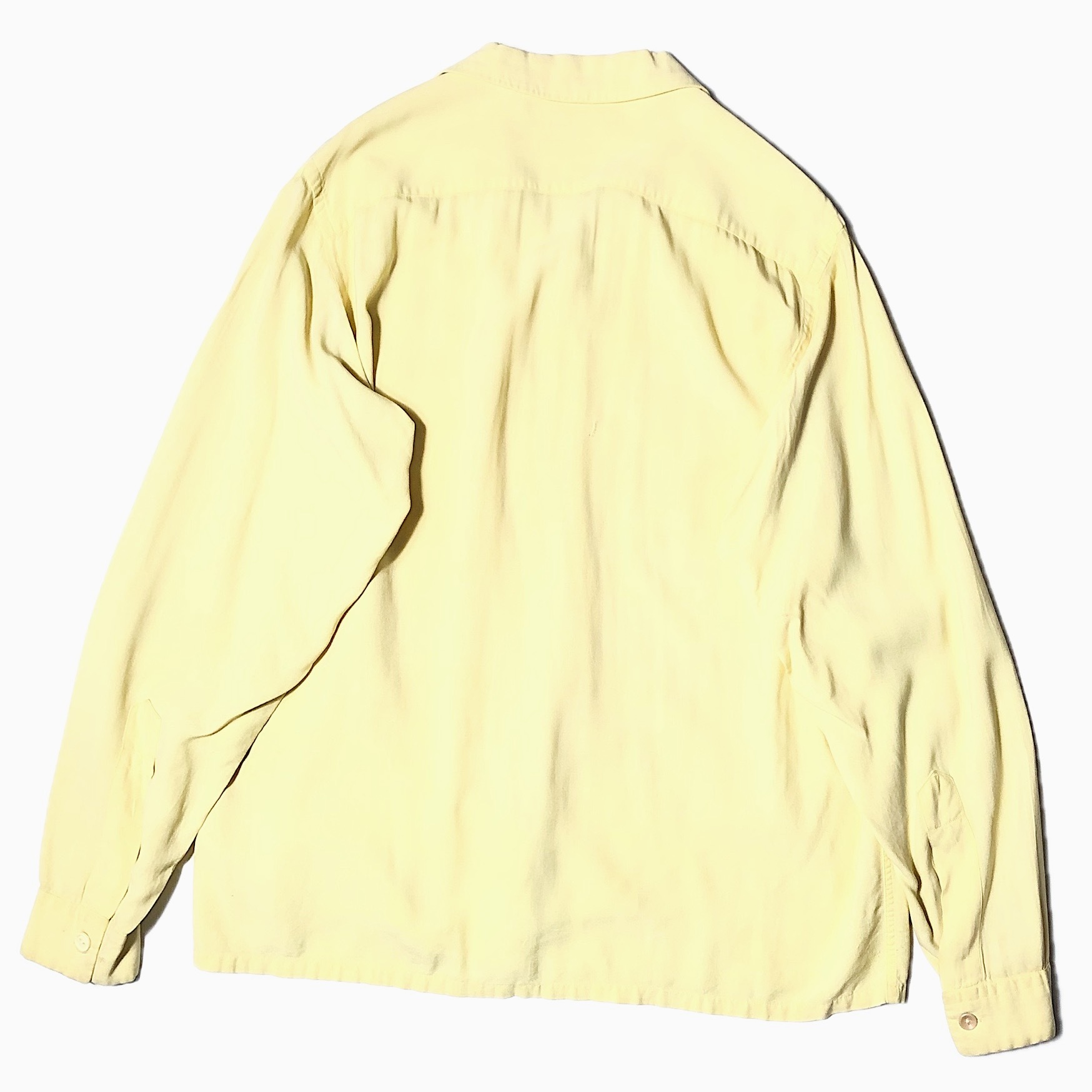 Vintage 50's Open Collar Rayon Shirt の画像 2