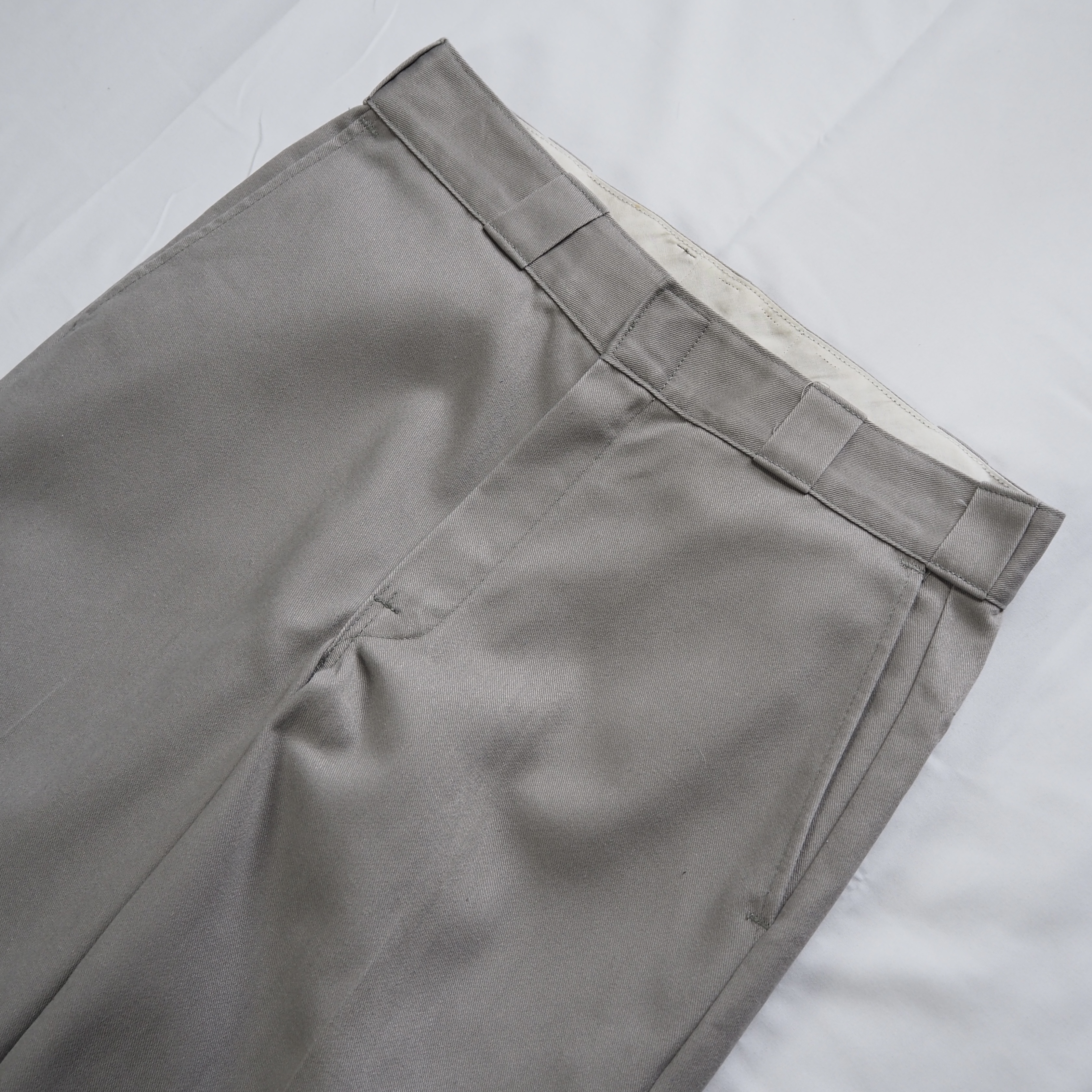 90’s Dickies 874 グレー アメリカ製 実寸30×30 の画像 2