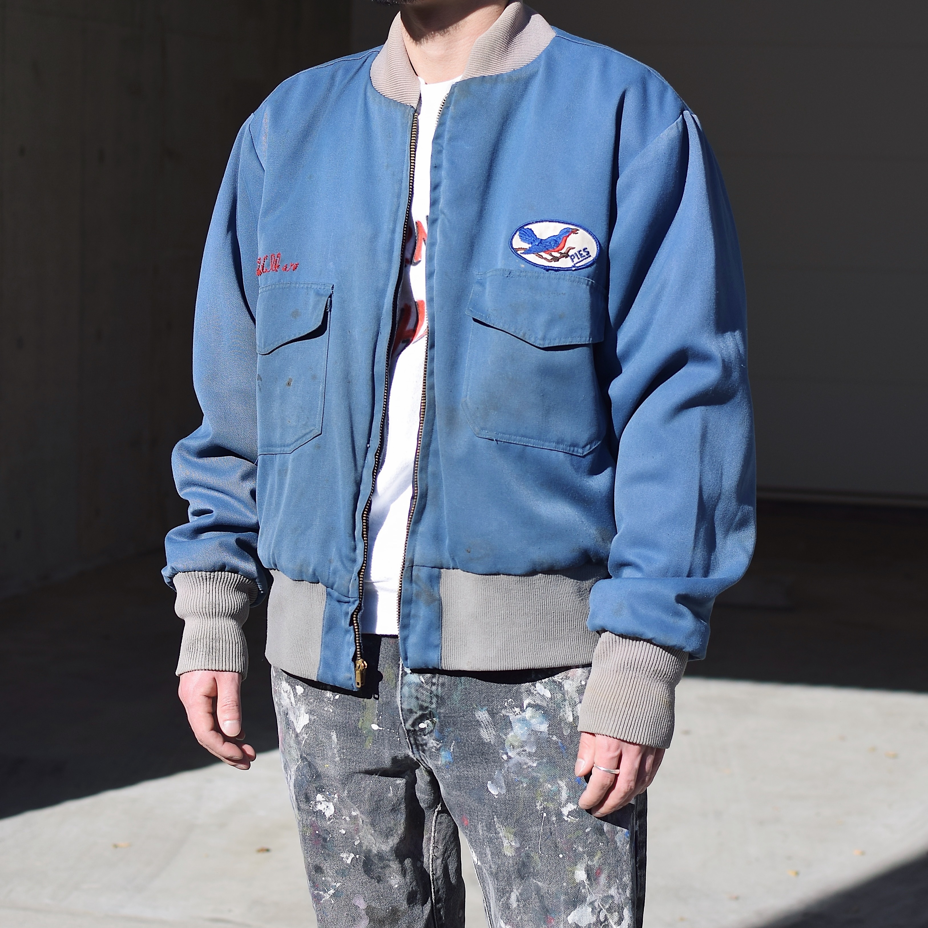 Vintage 50〜60's【COLUMBUS UNIFORM MFG, CO.】Reversible Gabardine Jacket の画像 5