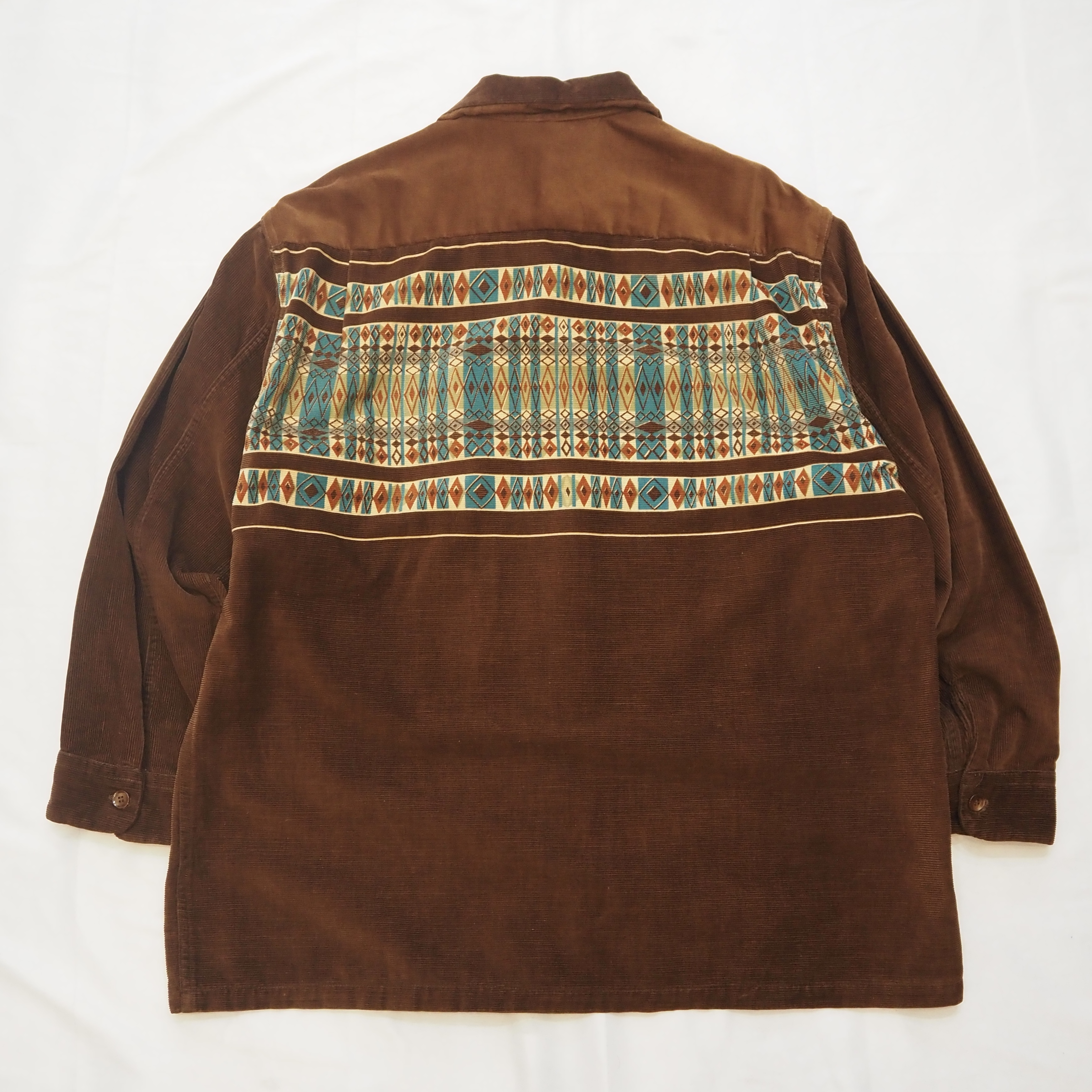 50’s Towncraft Printed Corduroy Shirt の画像 10