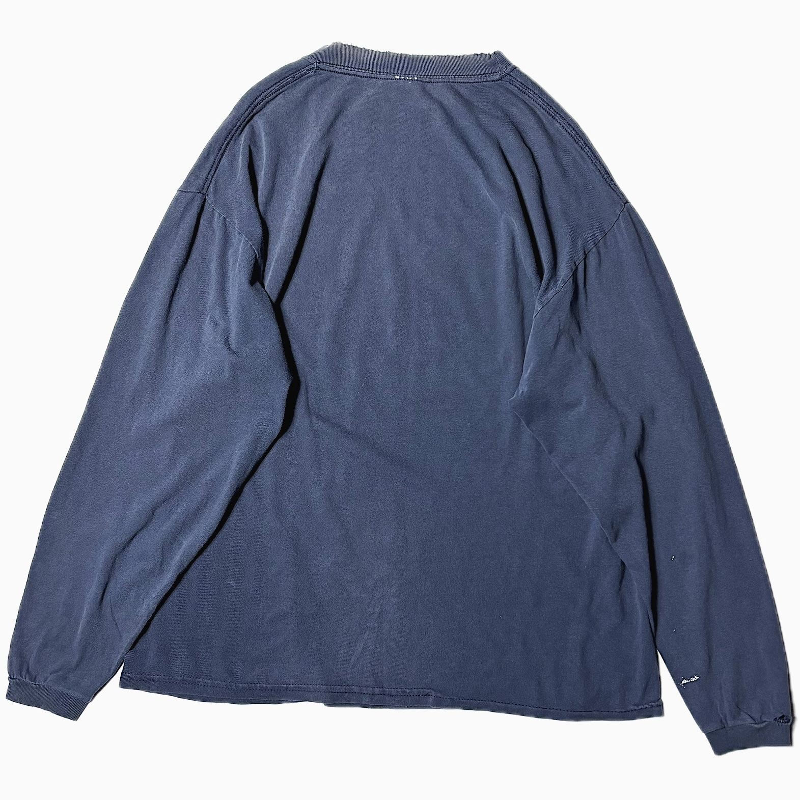 Vintage 90's【JERZEES】"BEANS" Grunge Long Sleeve T-shirt の画像 2