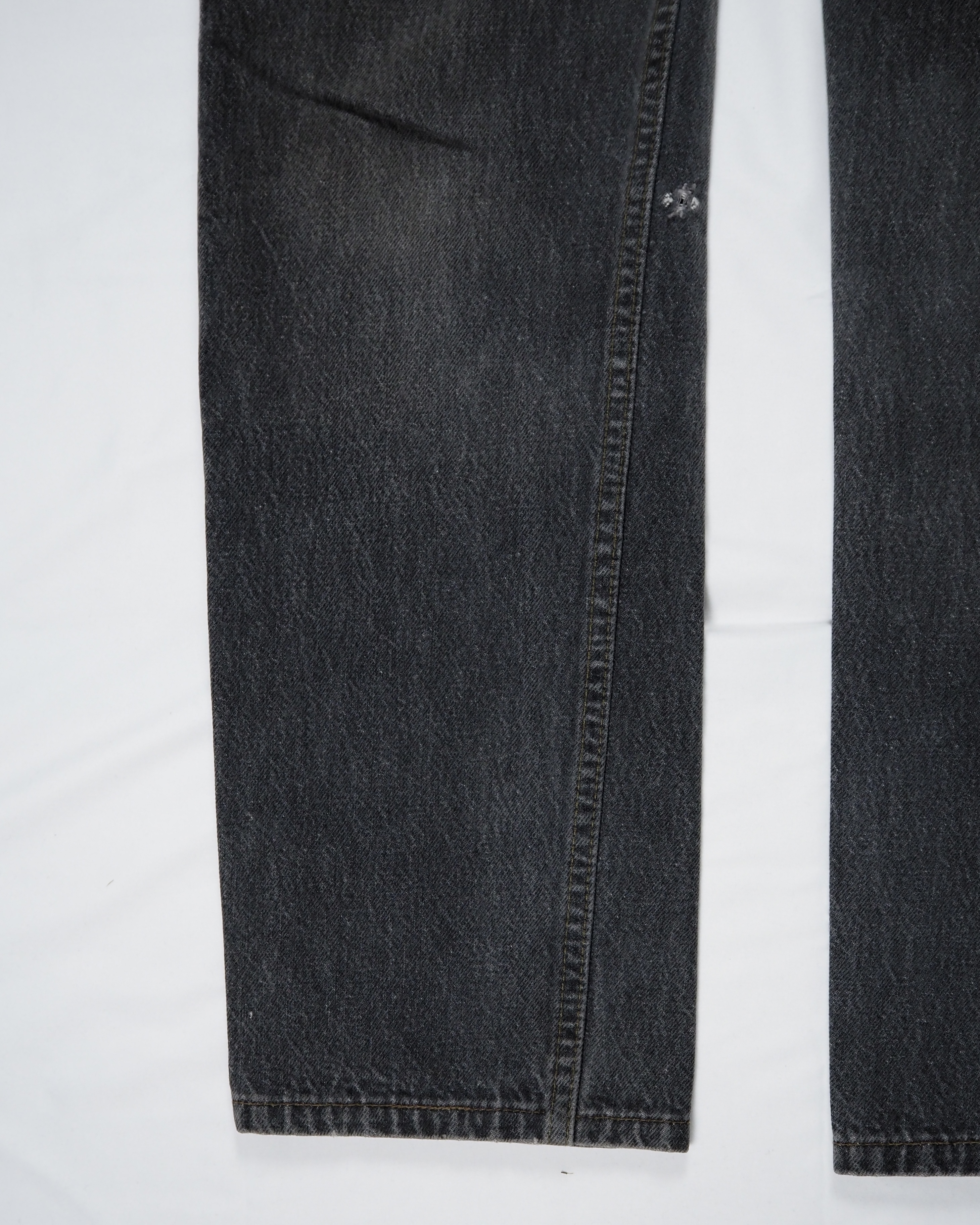 90’s Levi’s 501 先染めブラックデニム 31×30 の画像 7