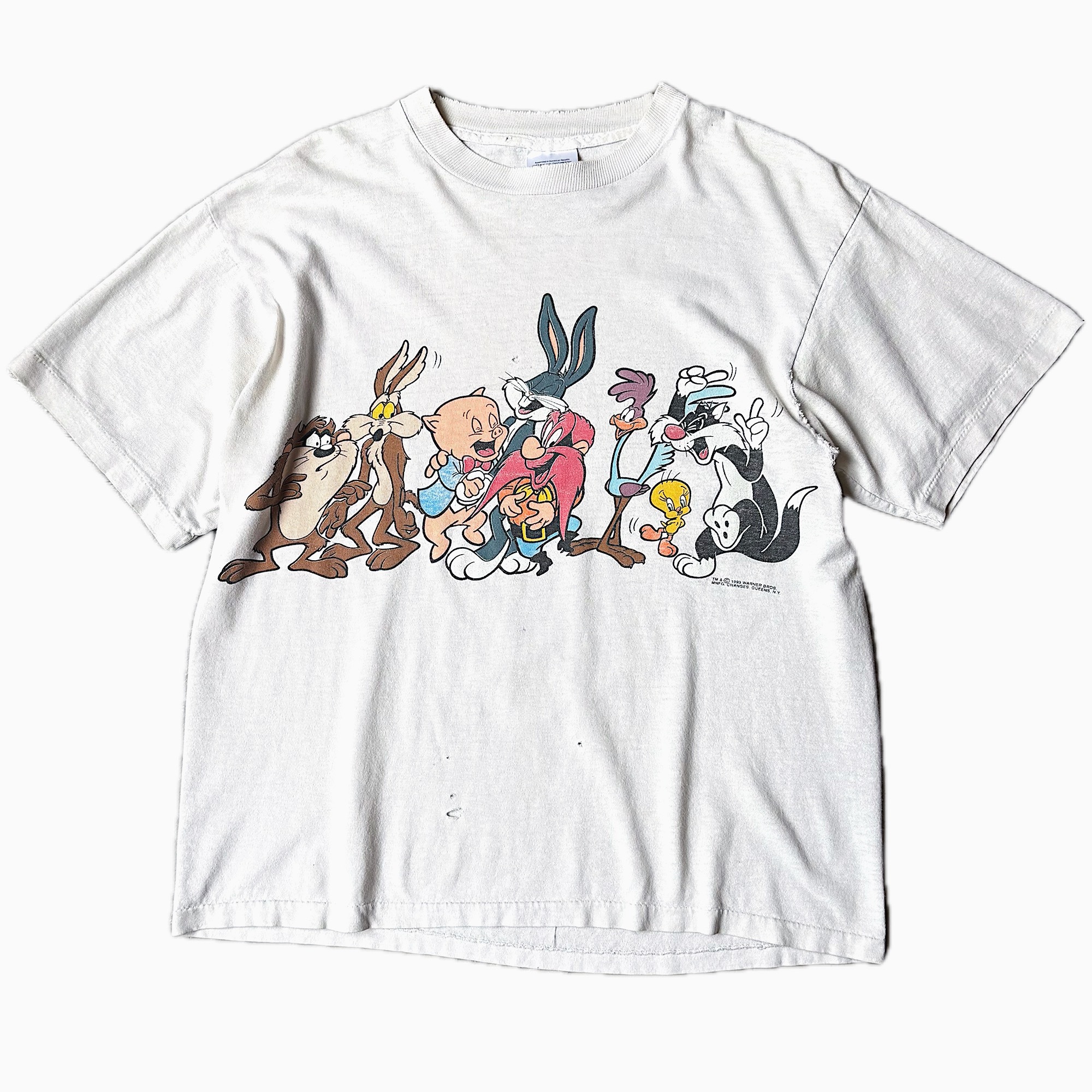Vintage 90's【TULTEX】"Looney Tunes" Grunge T-shirt