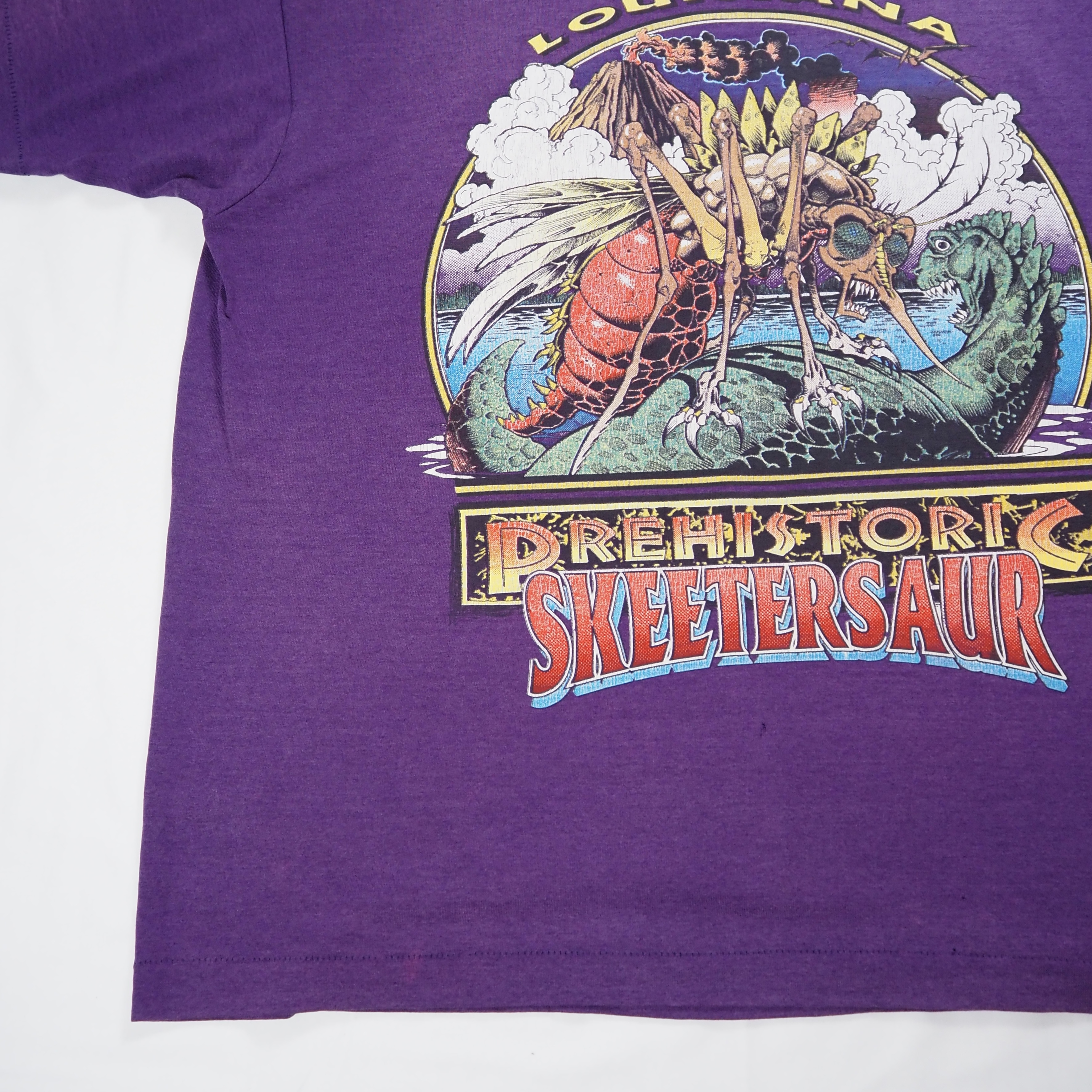 90’s 蚊Tシャツ パープル XL の画像 8