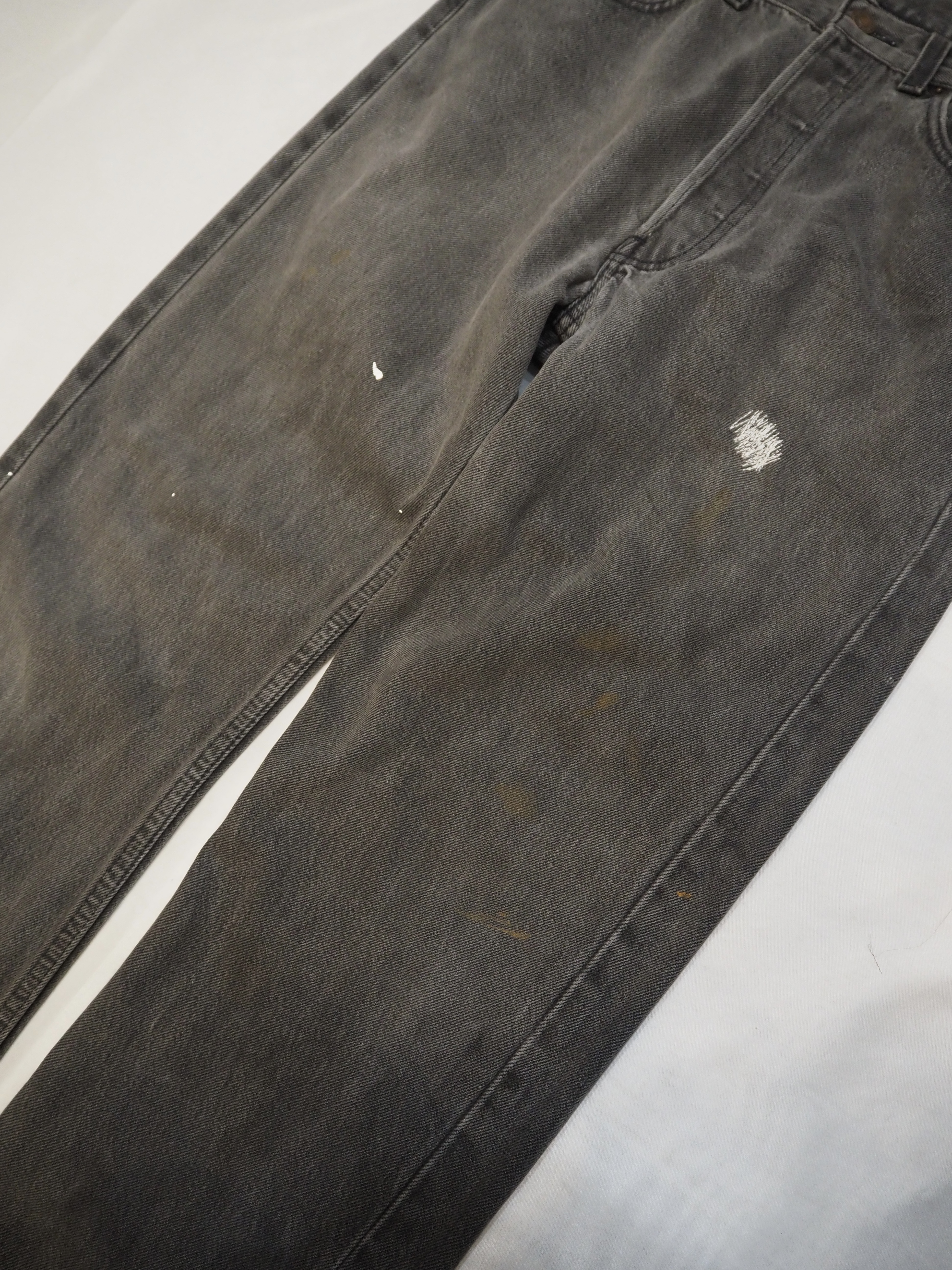 90’s Levi’s 501 Black Denim 32×28 US製 の画像 6