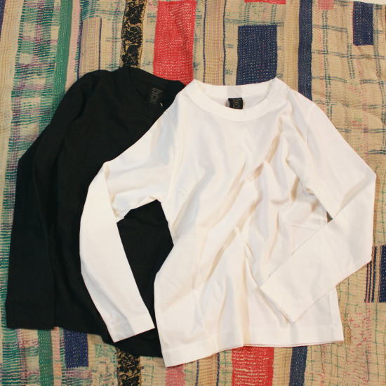 homspun (ホームスパン) 天竺長袖Tシャツ 全3色 6616 - 画像1