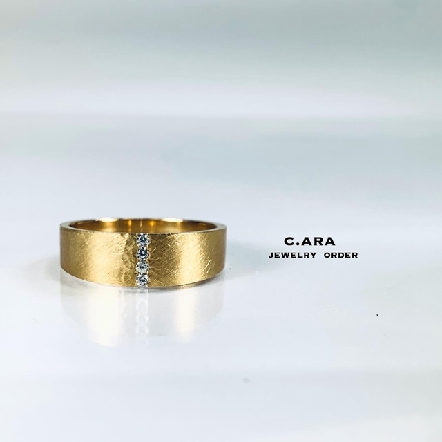 ピアヌーラリング メンズ ゴールド C Ara ピアヌーラリング メンズ ゴールド C Ara