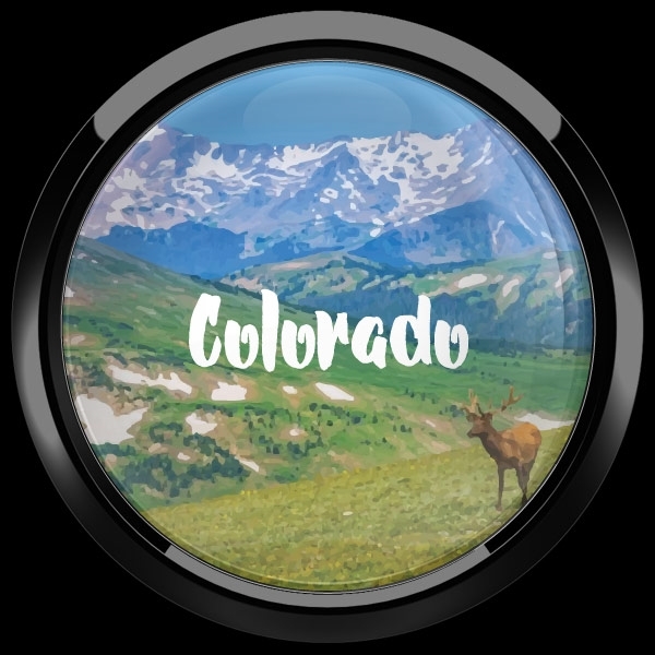 ゴーバッジ(ドーム)(CD1078 - COLORADO) - 画像2