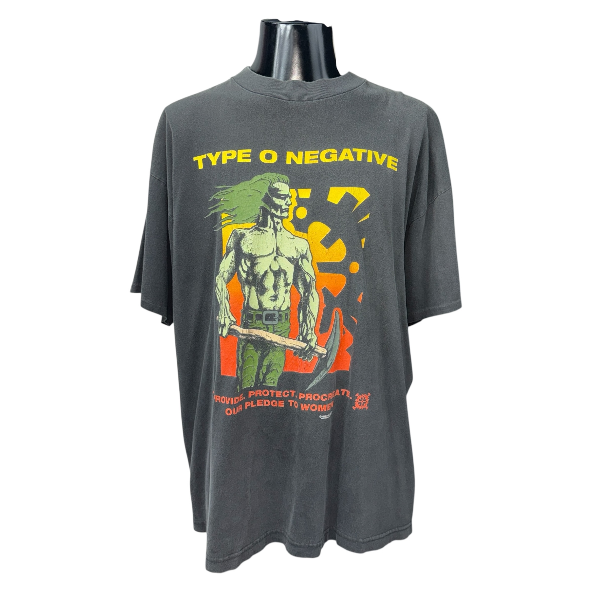 【TYPE O NEGATIVE】タイプ・オー・ネガティヴ “Casket Crew” 1995コピーライト 90’s Vintage Tシャツ