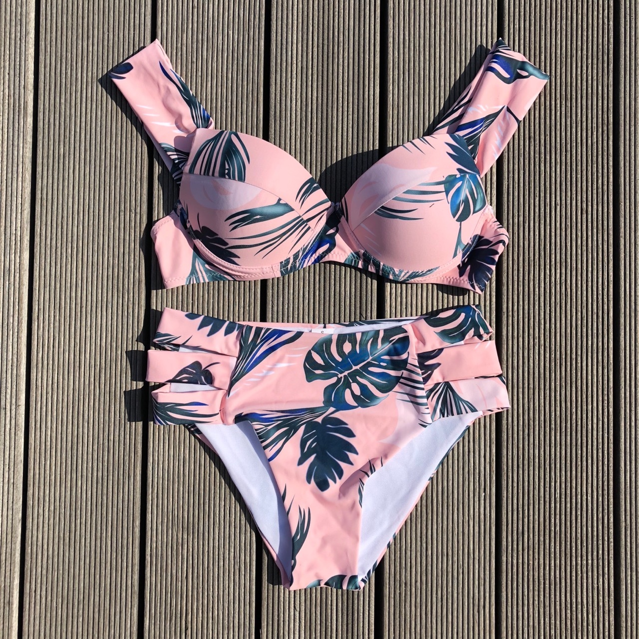 Bikini ピンクボタニカルビキニ Ge Store Bikini ピンクボタニカルビキニ Ge Store