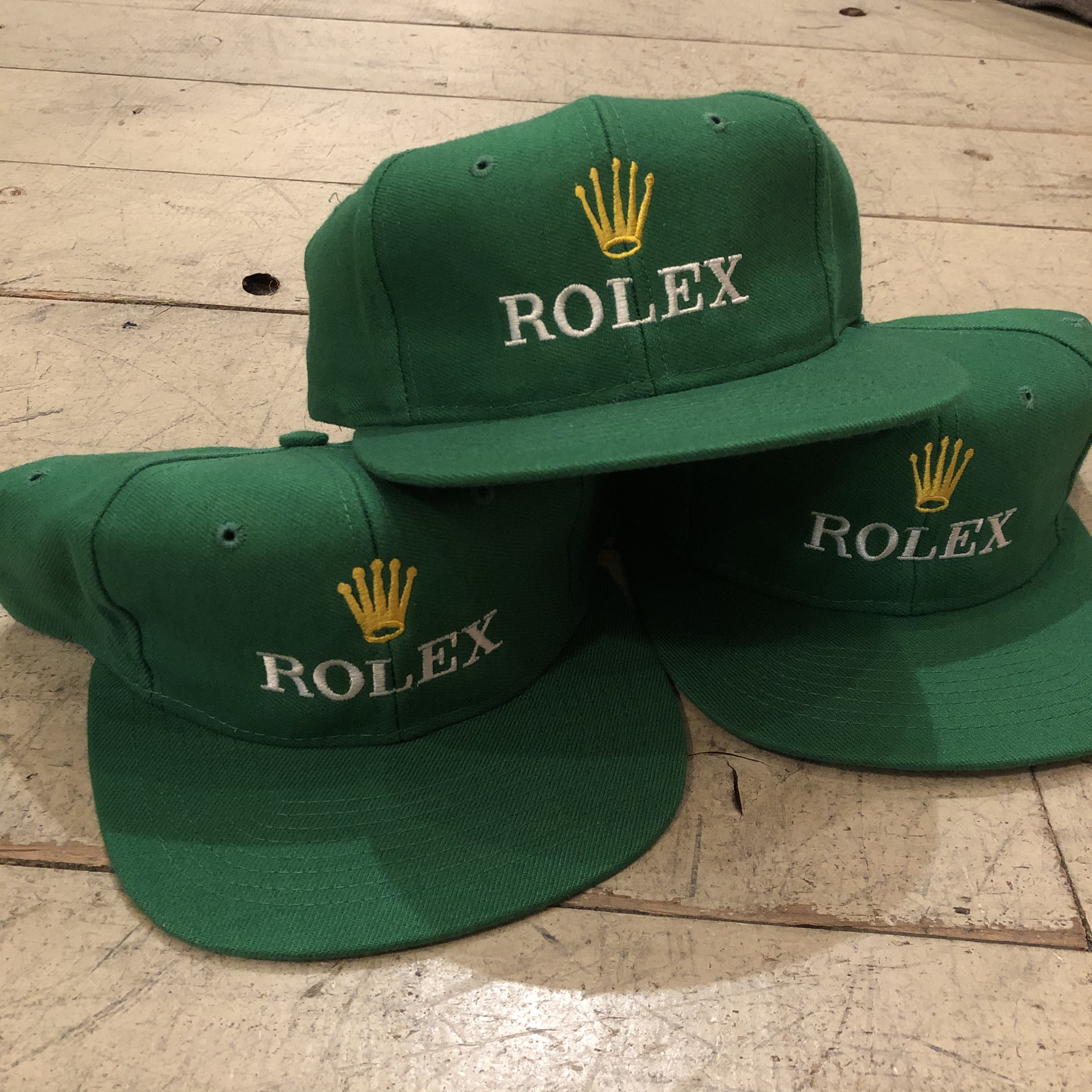 Deadstock 90s Boot Rolex Snap Back Cap What Z Up