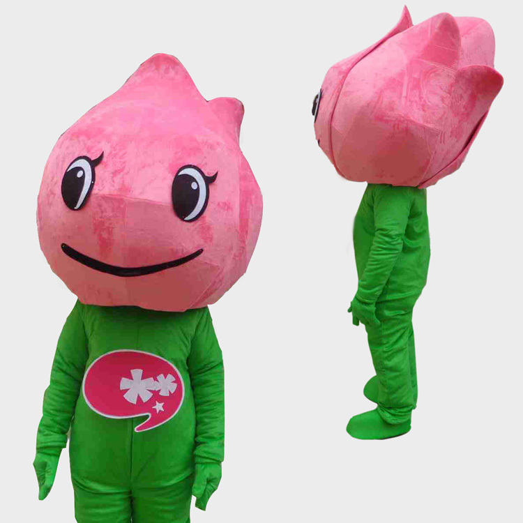 本格的着ぐるみ 薔薇 ばら バラ 大人用 可愛い ピンク グリーン 緑バラ きぐるみ 3頭身タイプ 格安 良質 のぞき可 オーダーメイド コスプレ イベント用品 遊園地 展示場 衣装 衣裳 キャンペーンパーティー 催事 プレゼント Mooncat