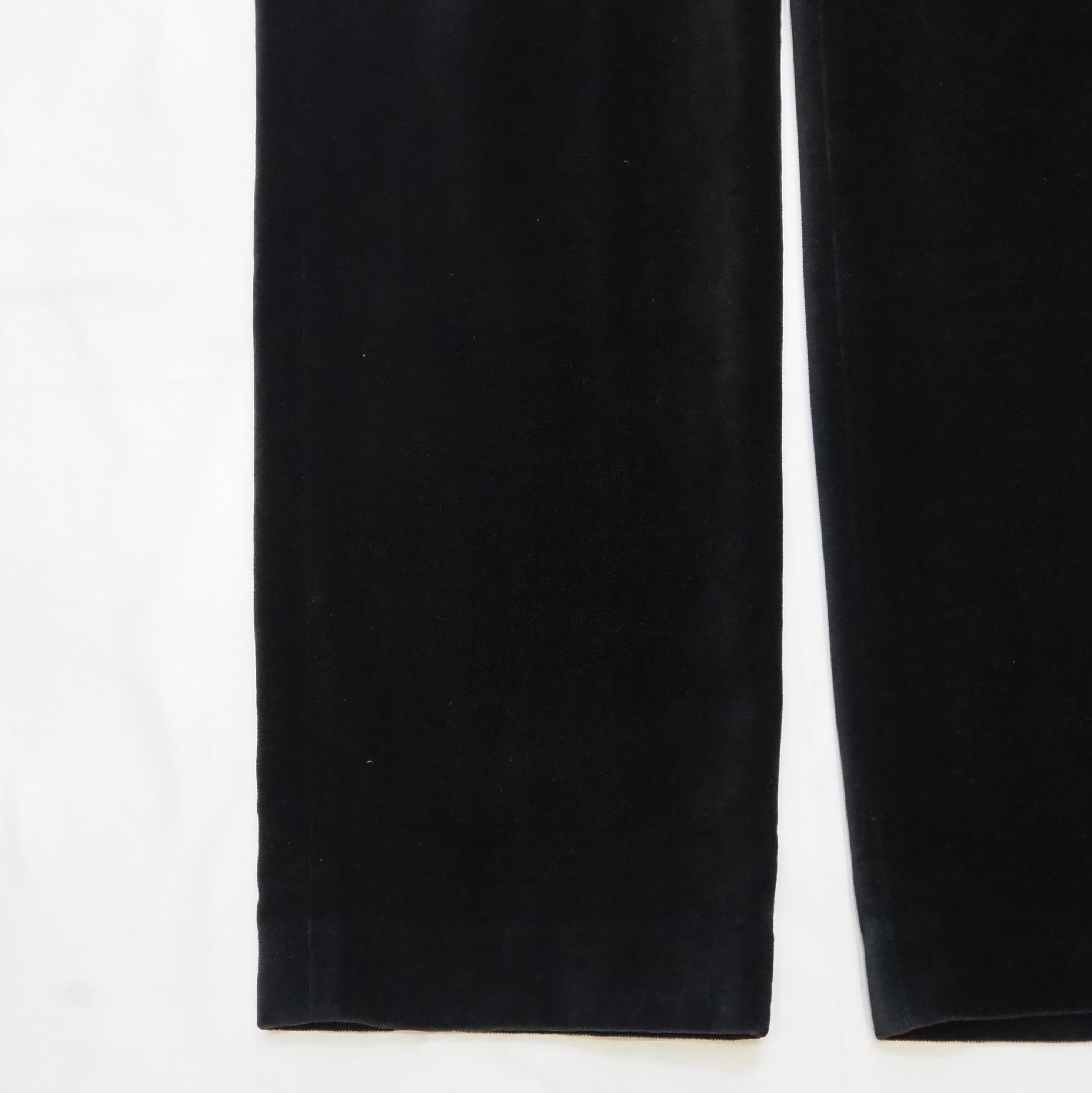 90’s Ralph Lauren ベロアパンツ ブラック 34×32 の画像 6