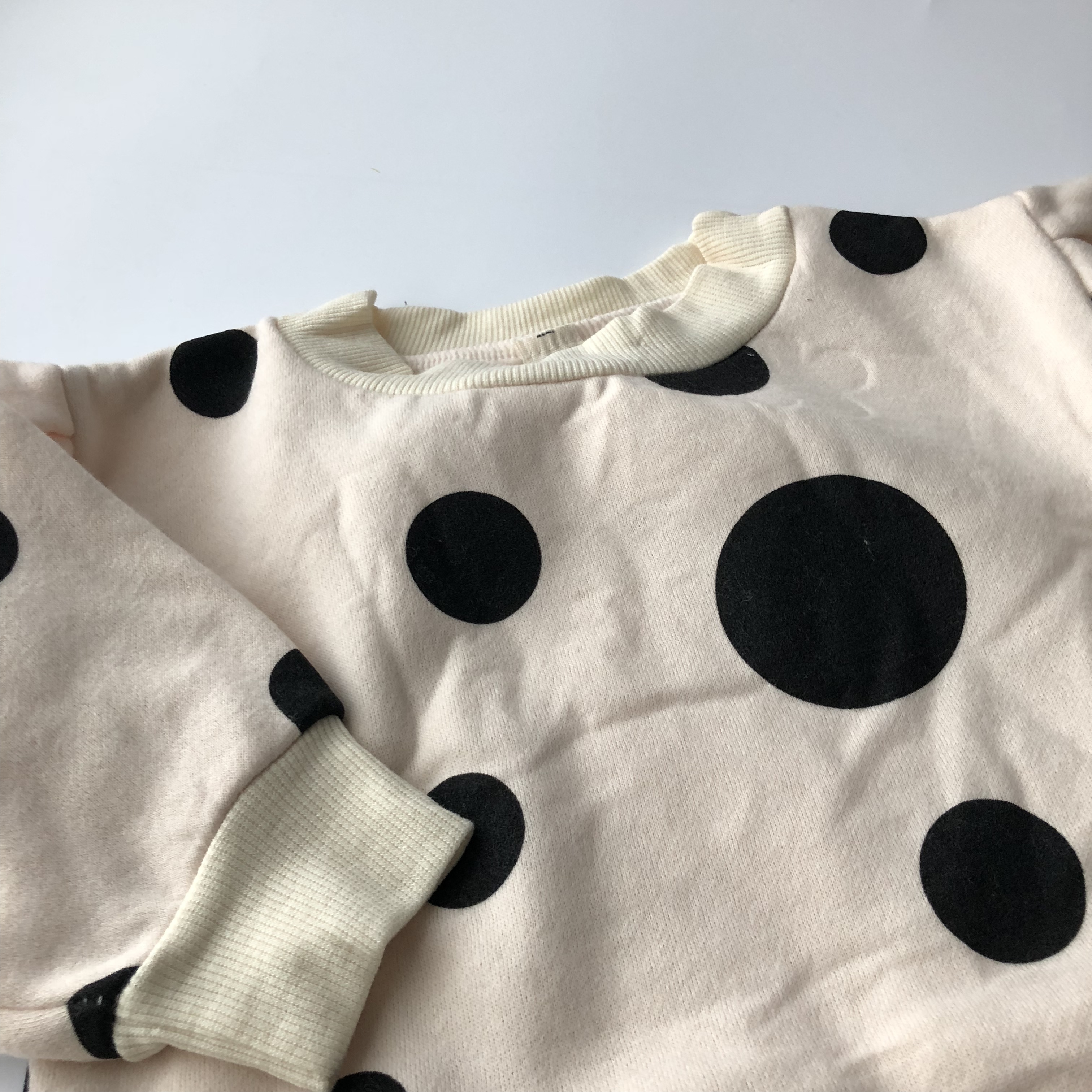 アウトレット 送料無料 ドット裏起毛ワンピース 女の子キッズ 海外子供服 Soar Kids