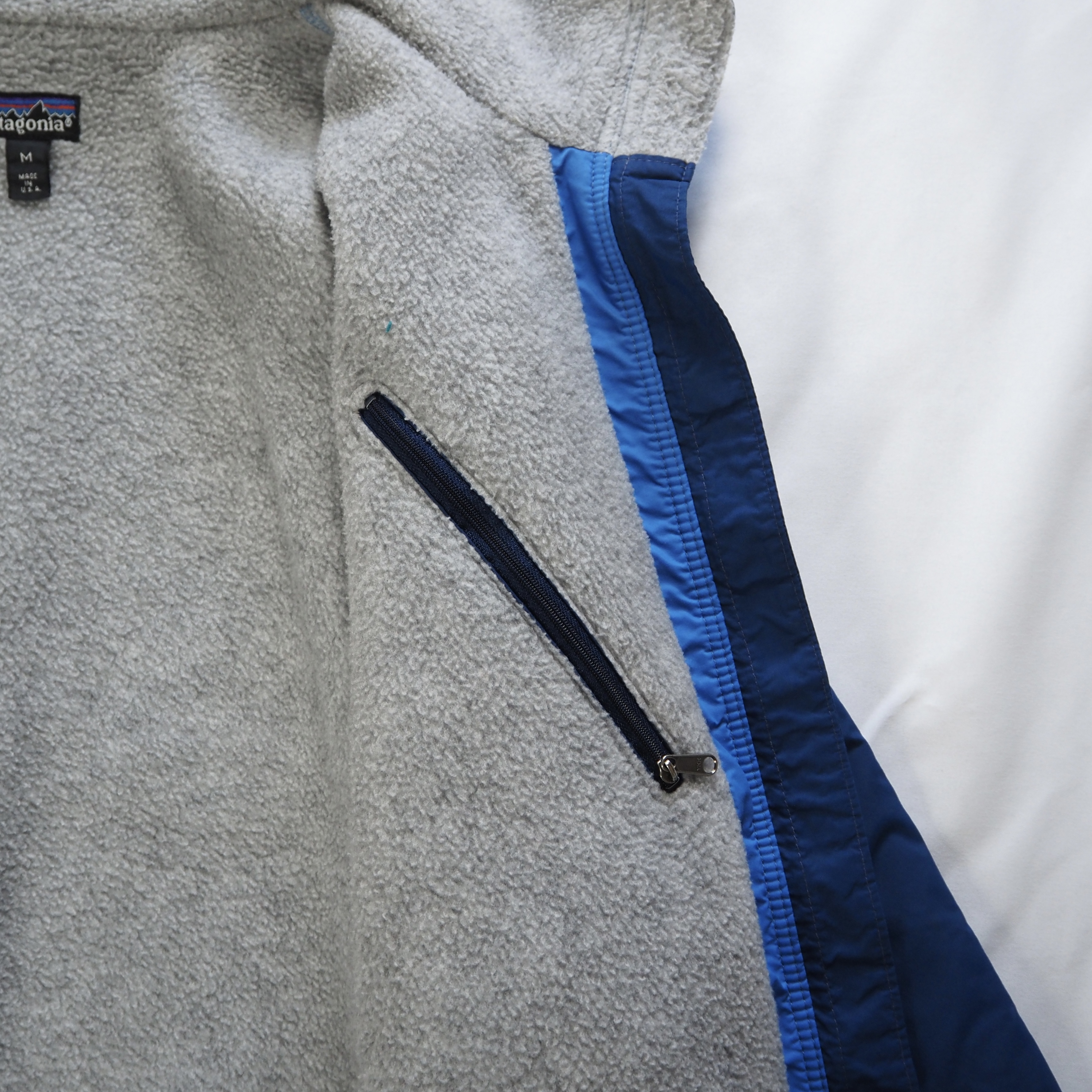 90’s Patagonia シェルドシンチラ Mサイズ ブルー の画像 8