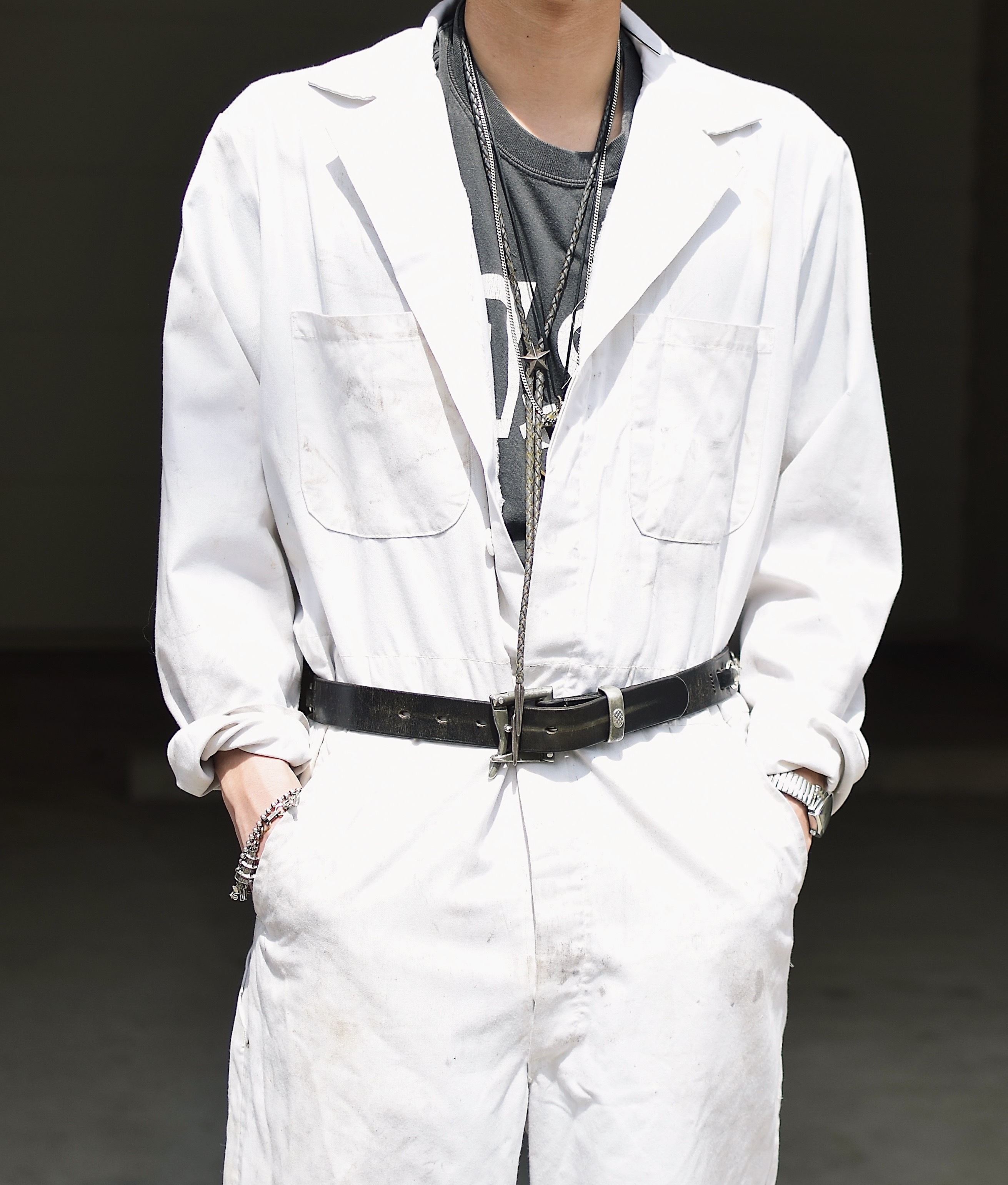 Vintage 60's【EDWARD HYMAN COMPANY】"Vaughn's Tow Service & Body Shop" Grunge Jump Suit の画像 3